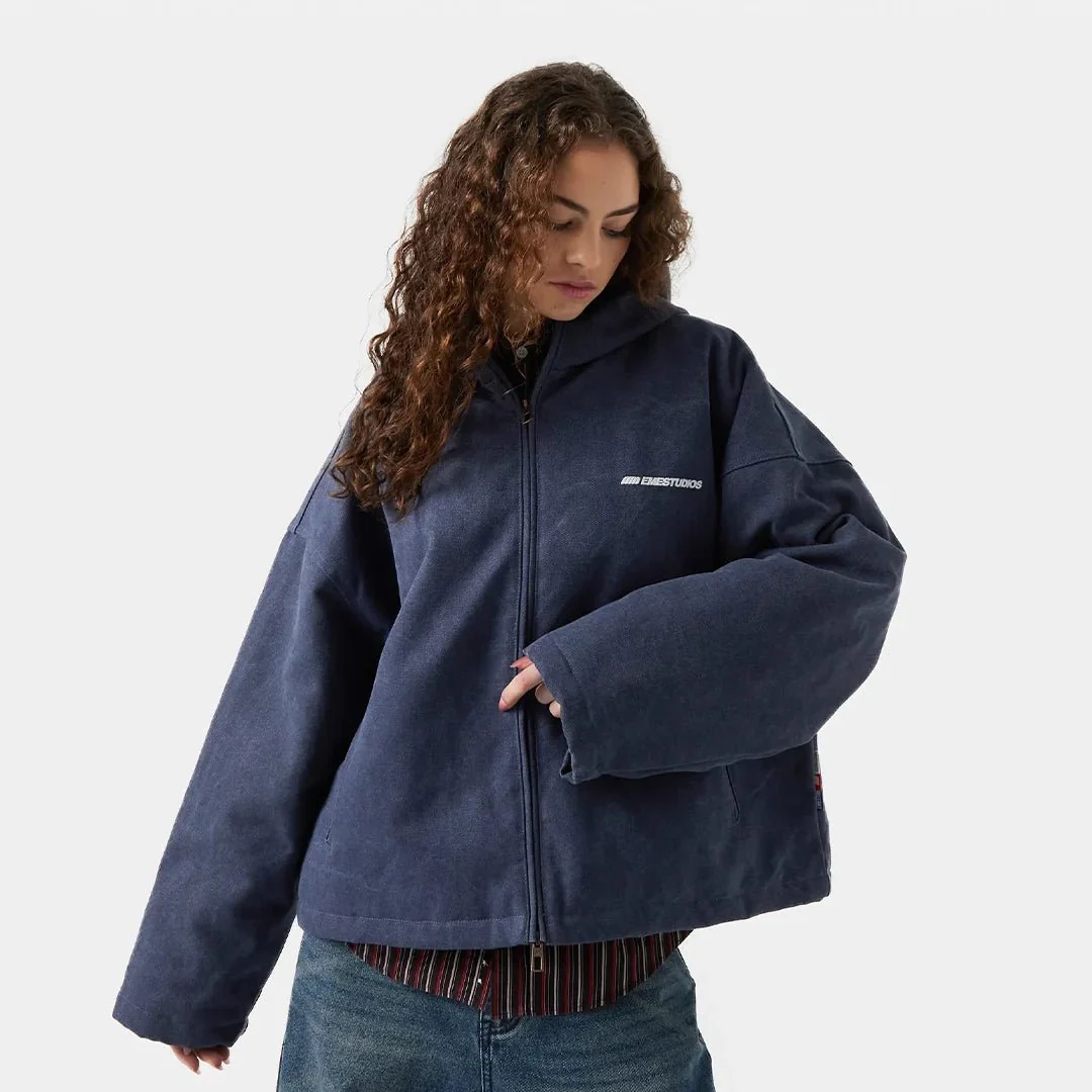 Bulwark Canva Navy Coat