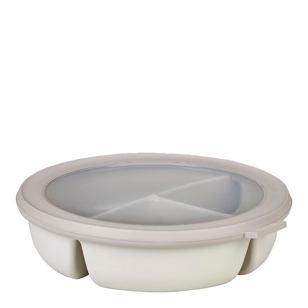 Cirqula bolle m/lokk trio 22,5x6 cm nordic white