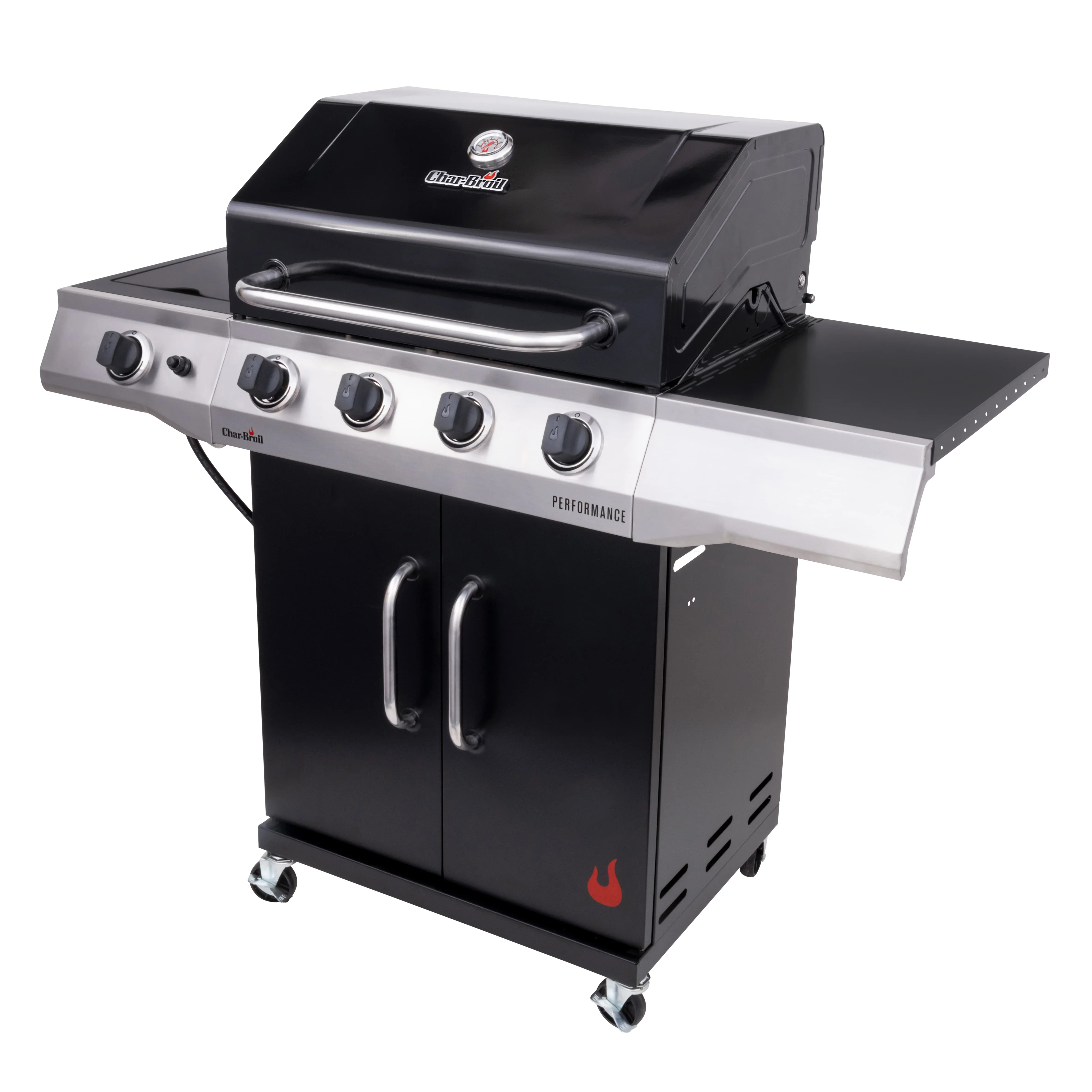 Char-Broil? Performance? Series 4-Burner Gas Grill, Black