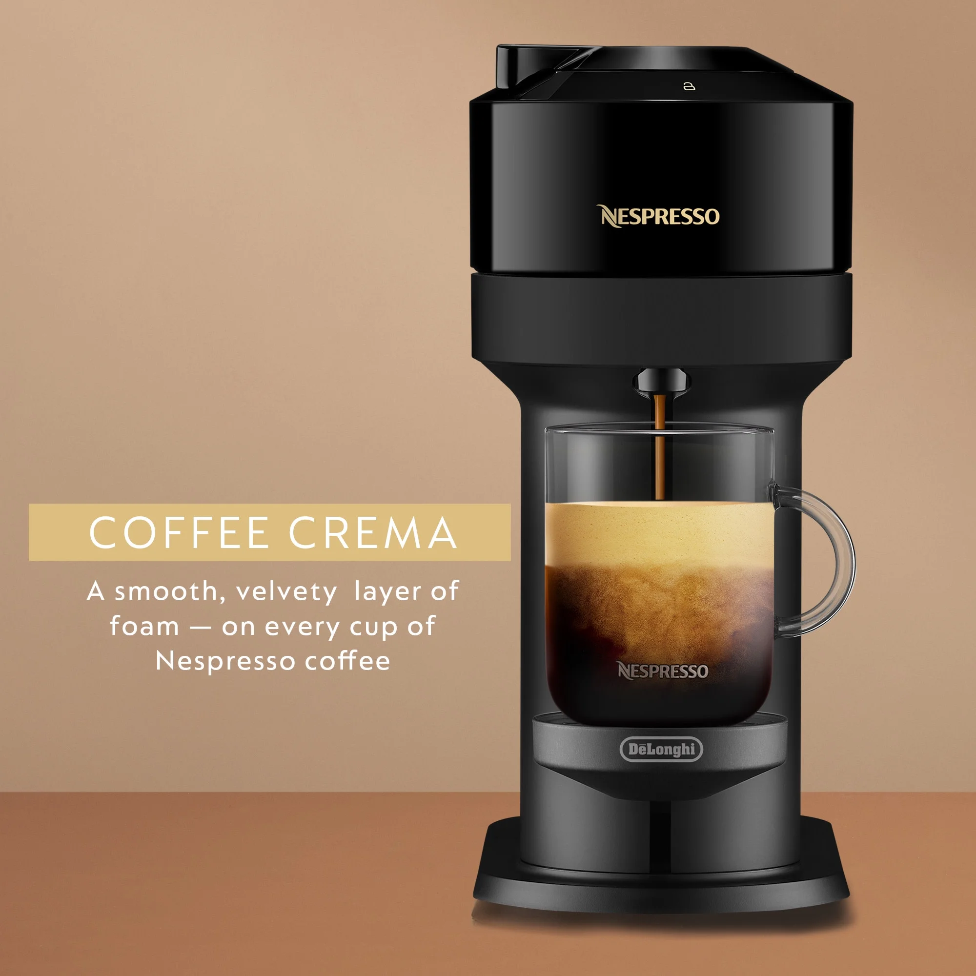 Nespresso New Vertuo Next 19 - Bar, 1 - Cup Black Espresso Machine