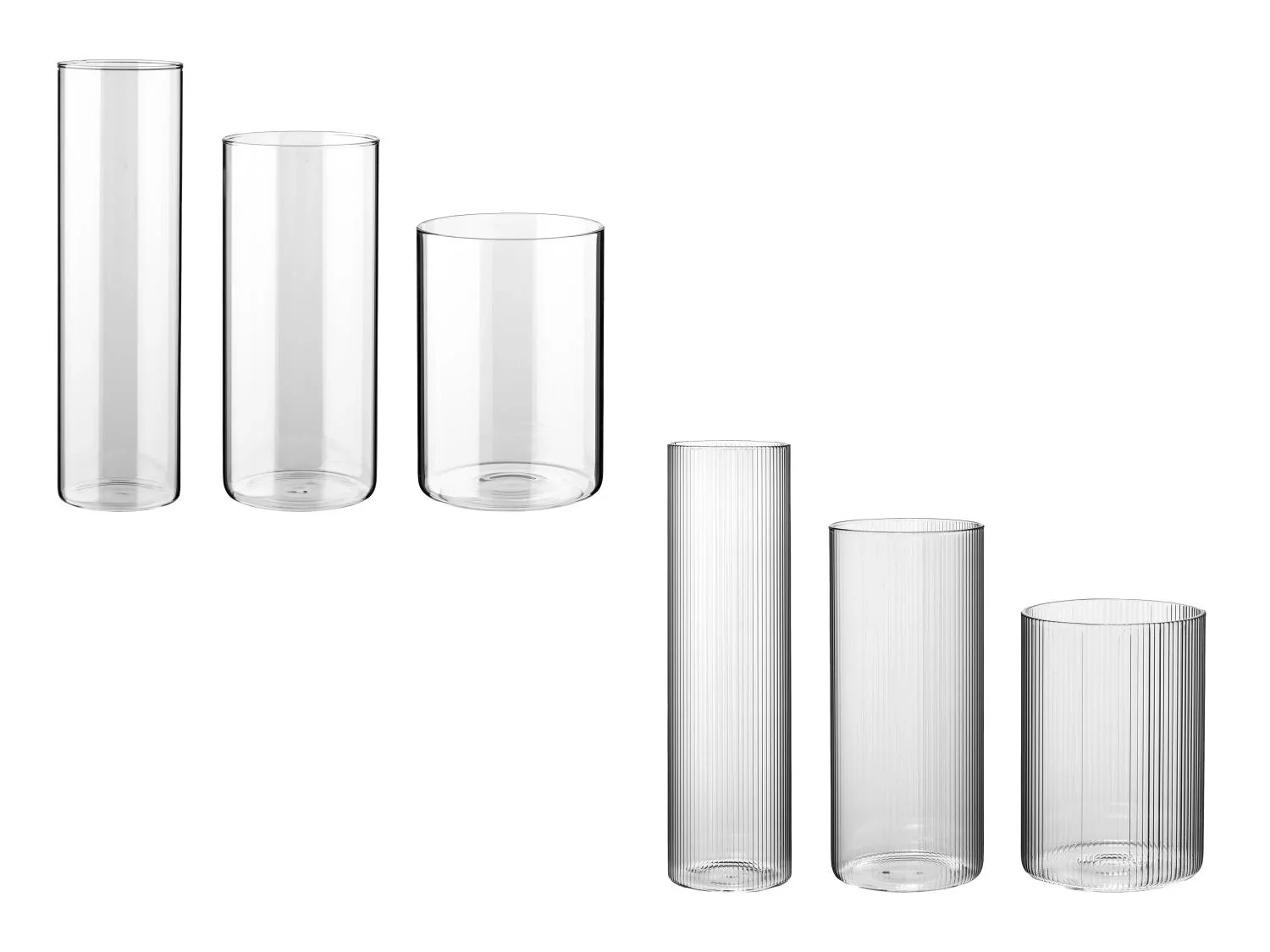 LIVARNO Set de 3 vases