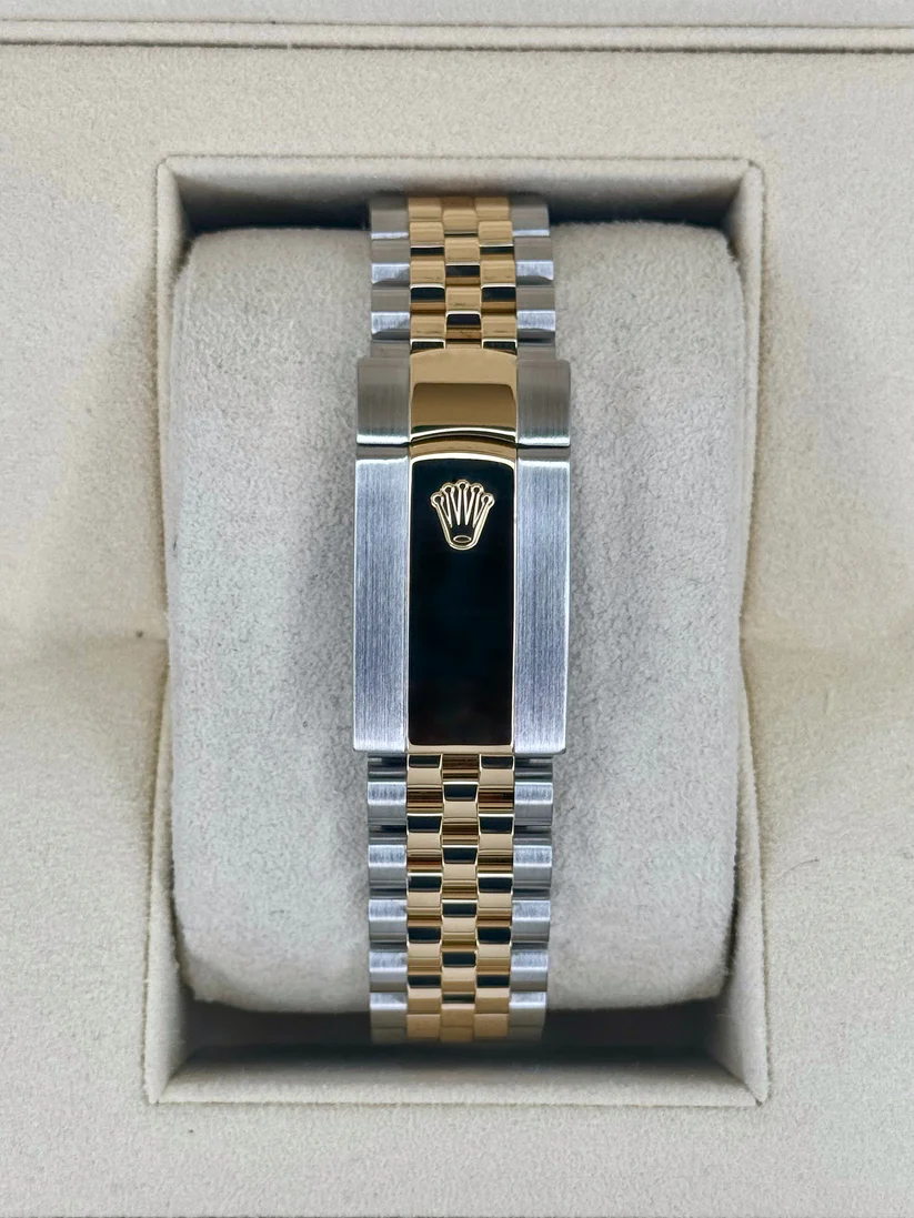 [Super Clone]RLX  Datejust 41mm Two-Tone Yellow Gold Fluted Bezel 