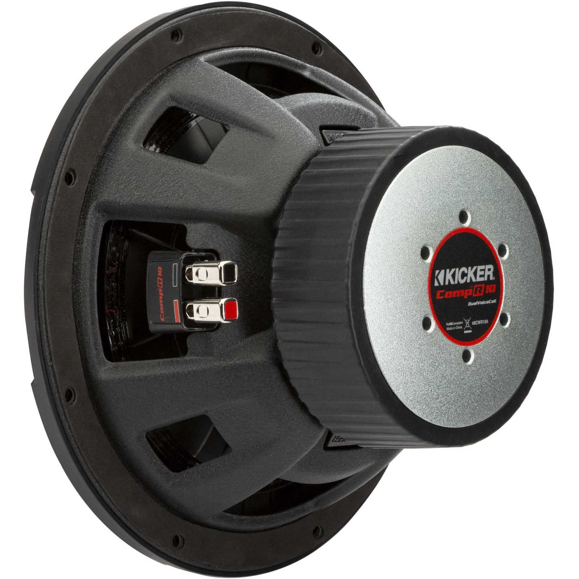 48CWR104 CompR 10" Subwoofer, DVC, 4-ohm Includes Speaker Wire - Image 4