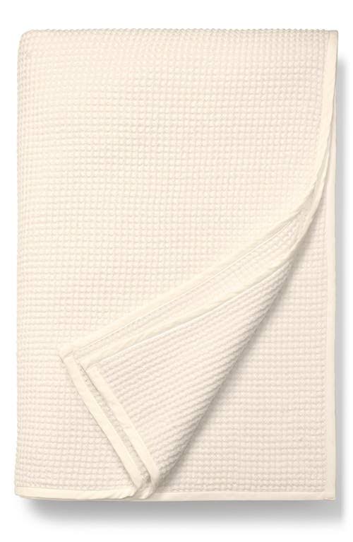Boll & Branch Organic Waffle Bed Blanket - Natural