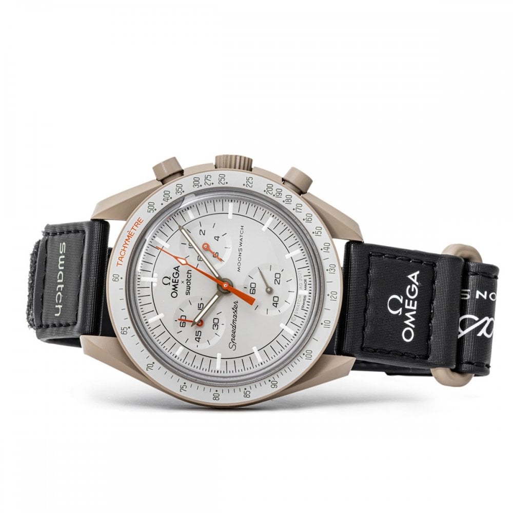[Super Clone]Swatch x Omega SO33C100 Bioceramic Moonswatch Mission to Jupiter