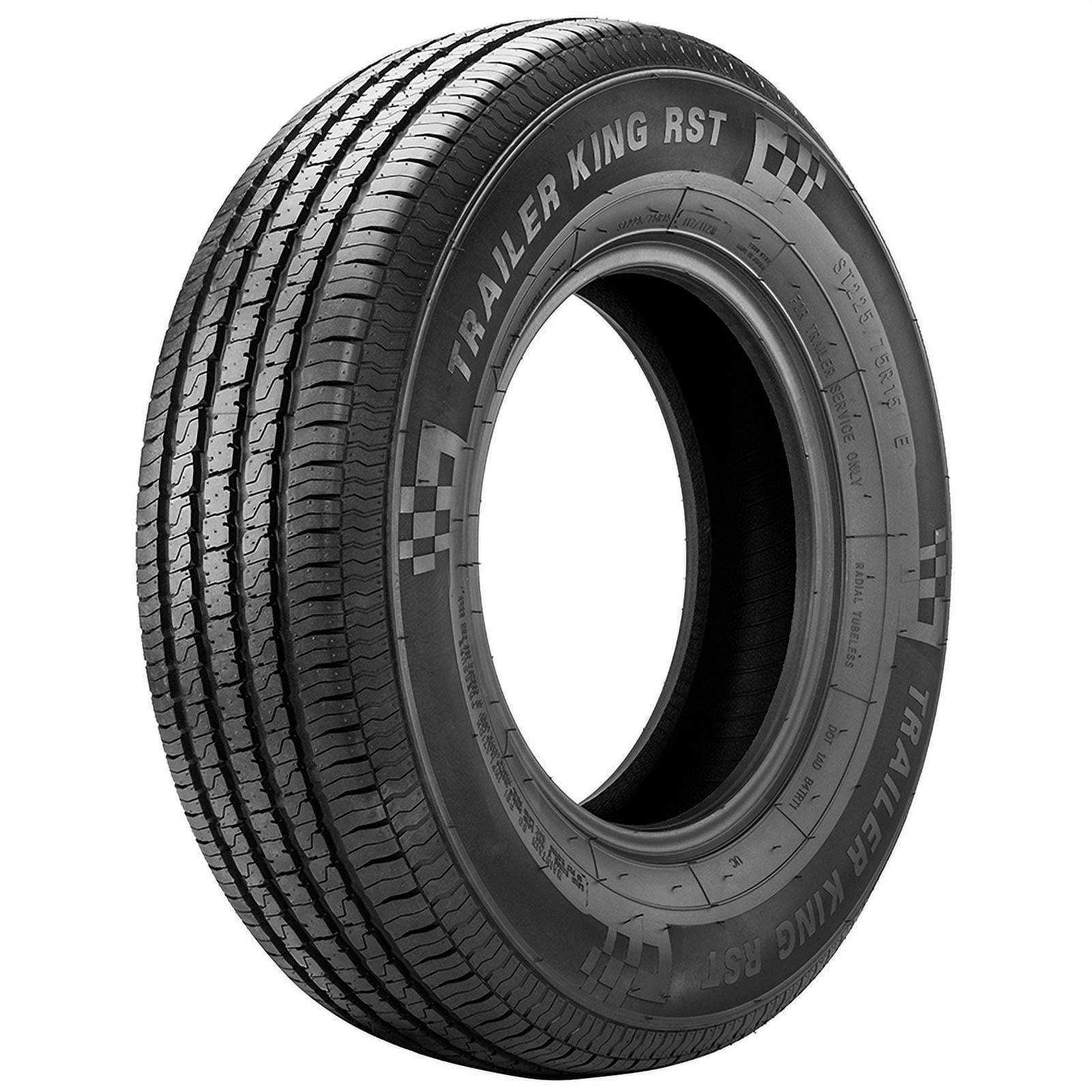 King RST ST205/75R14 105/101M D Trailer Tire-Instock