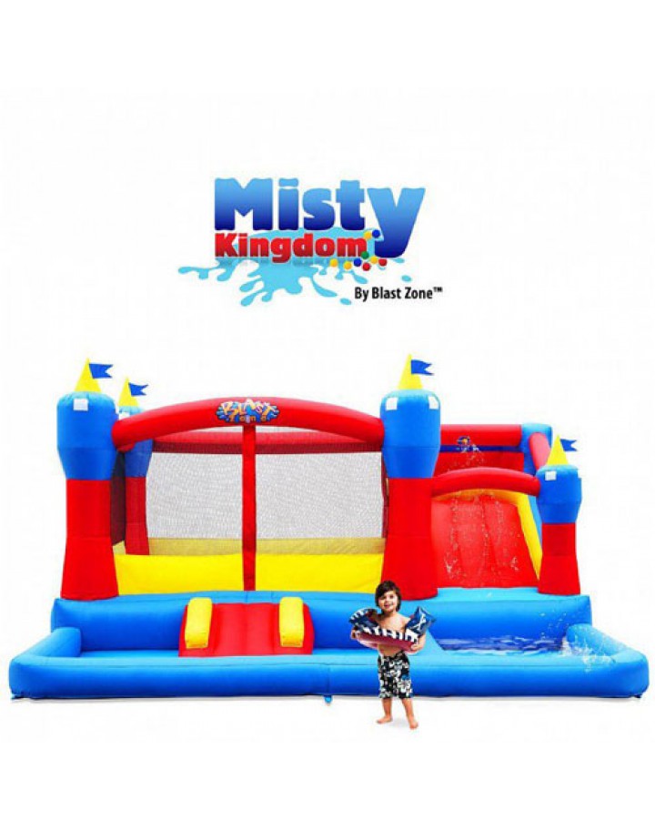 Château gonflable Misty Kingdom, piscine à balles et parc aquatique par Blast Zone