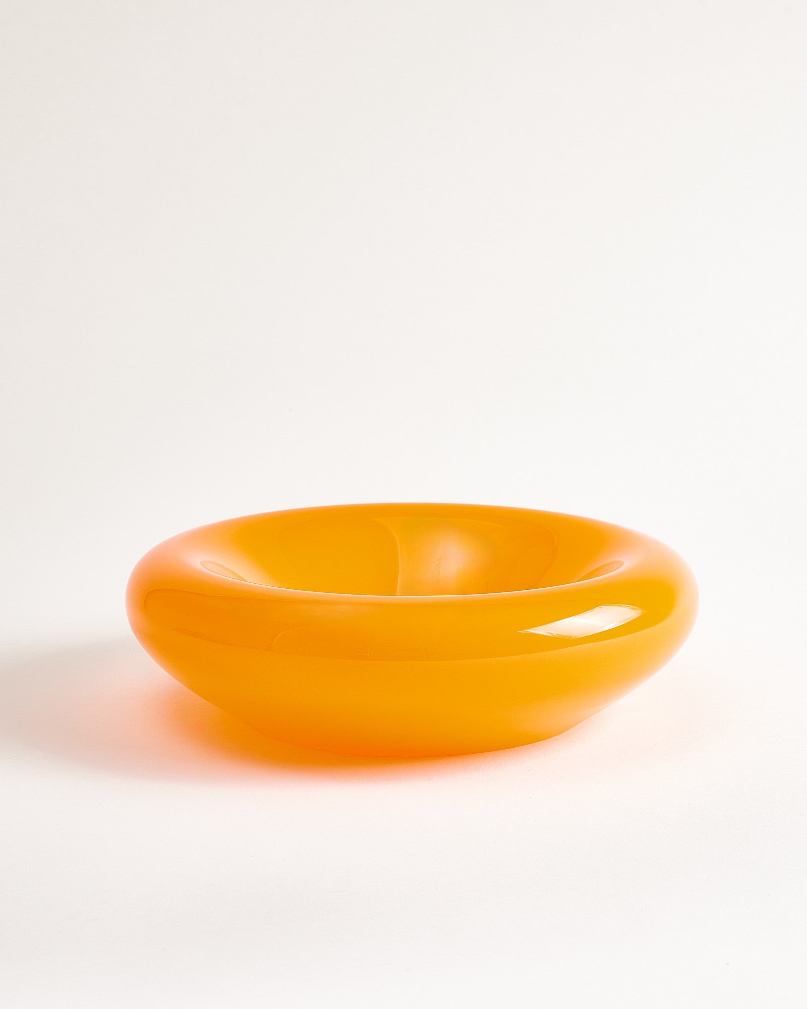 SEIA - SMALL GLASS BOWL ORANGE