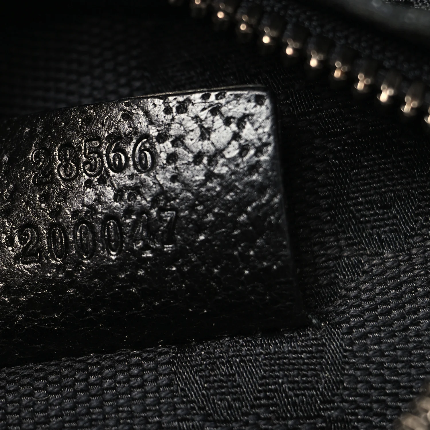 GG Monogram Double Pocket Belt Bag Black