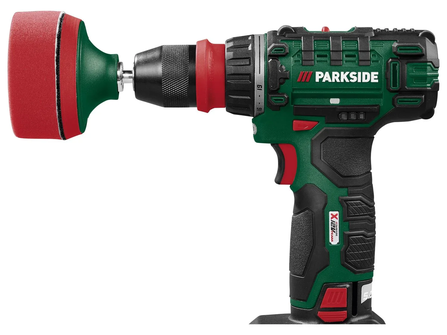 PARKSIDE Tampons de polissage ou Brosses pour siges en tissu
