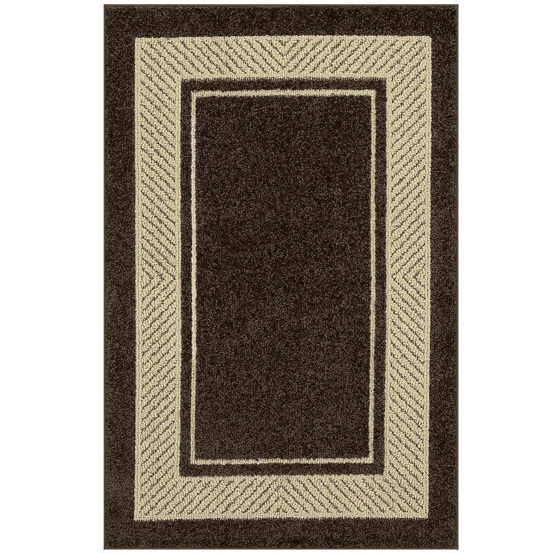 Sonoma Goods for Life Maples Estate Border Rug - Brown - 20x32