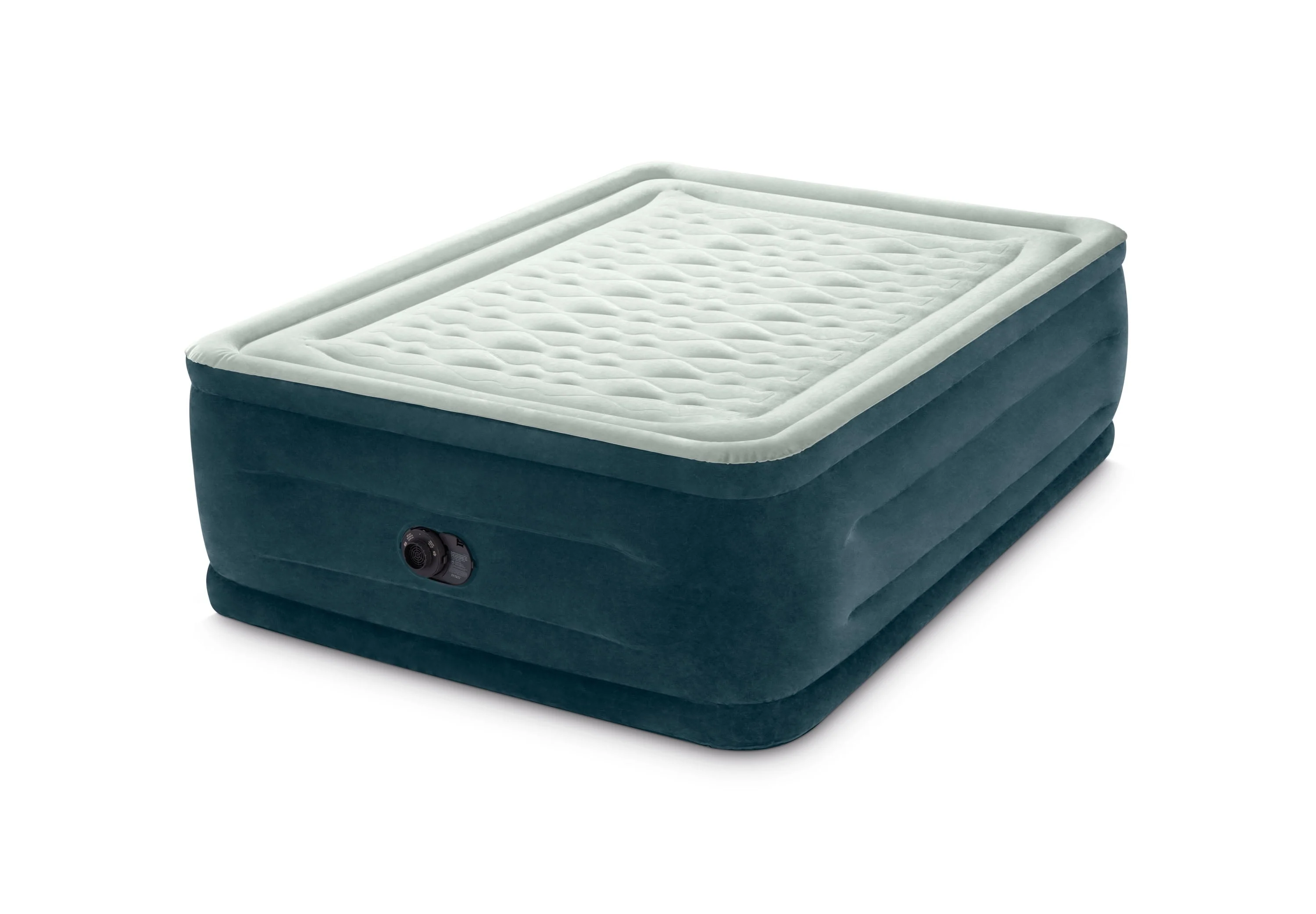 24" Dream Lux Pillow Top Dura Beam Airbed Mattress with Internal Pump Queen(Full)