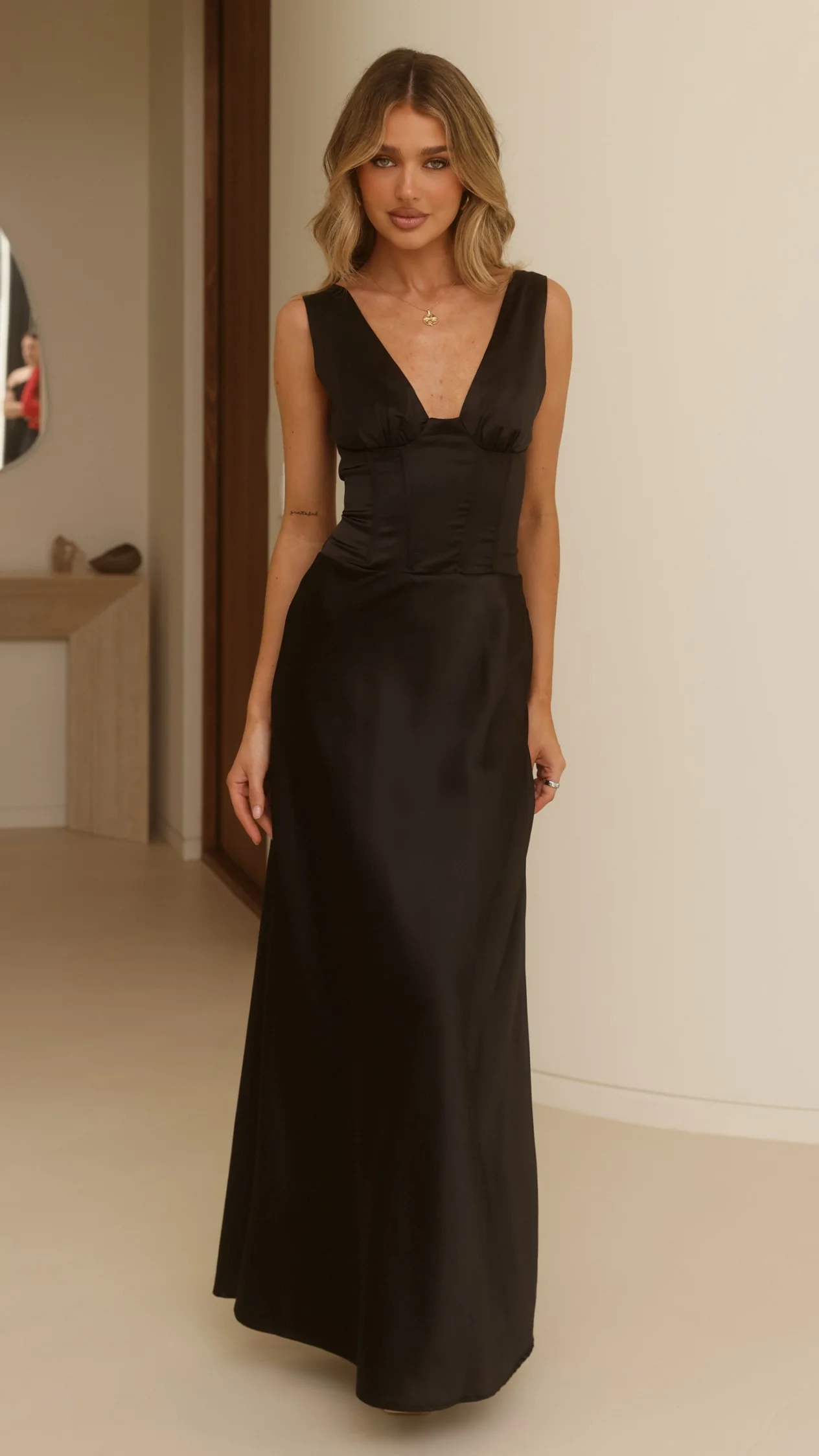 Ana Maxi Dress - Black