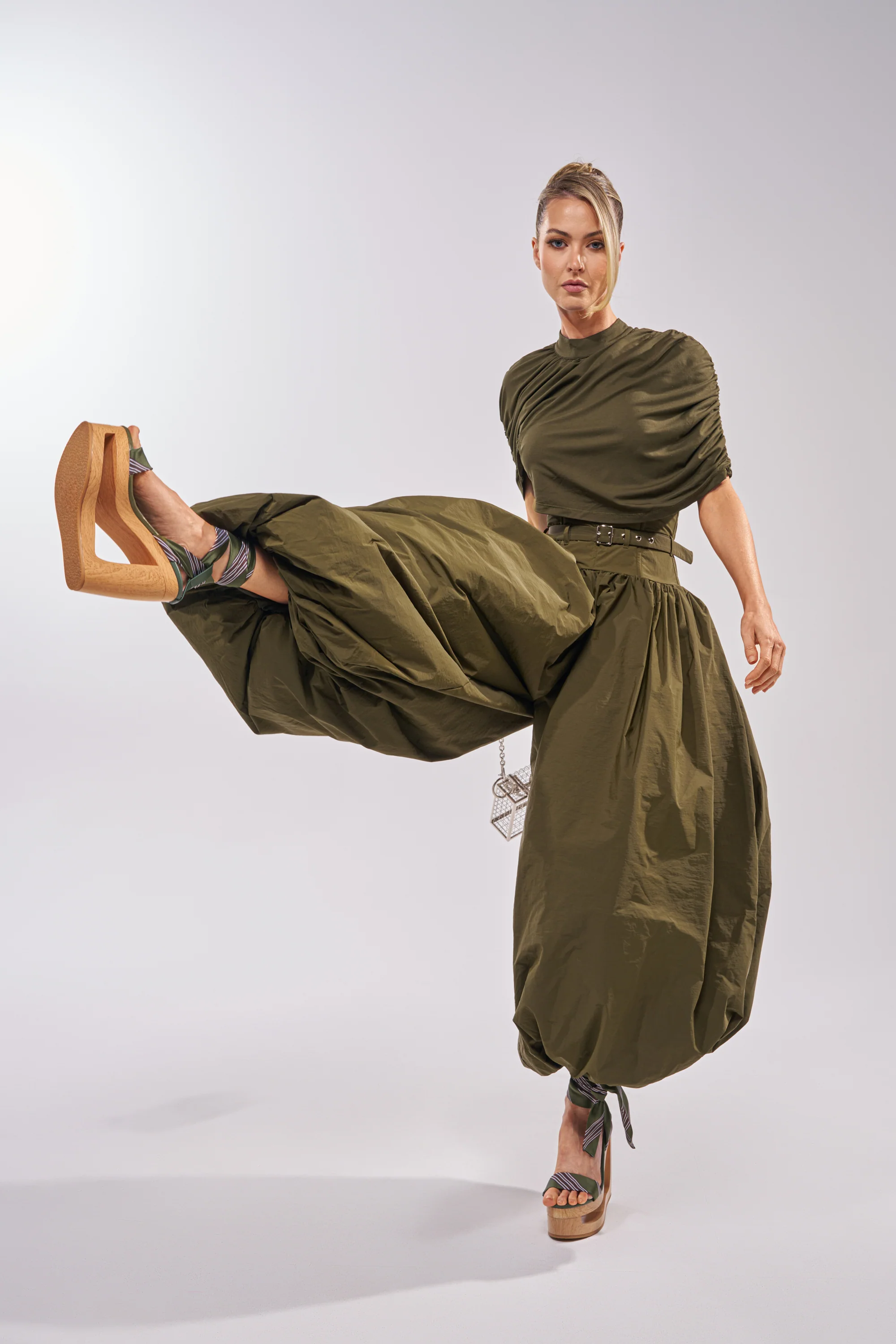 SPIN ME AROUND POPLIN JUMPSUIT - Akira Store