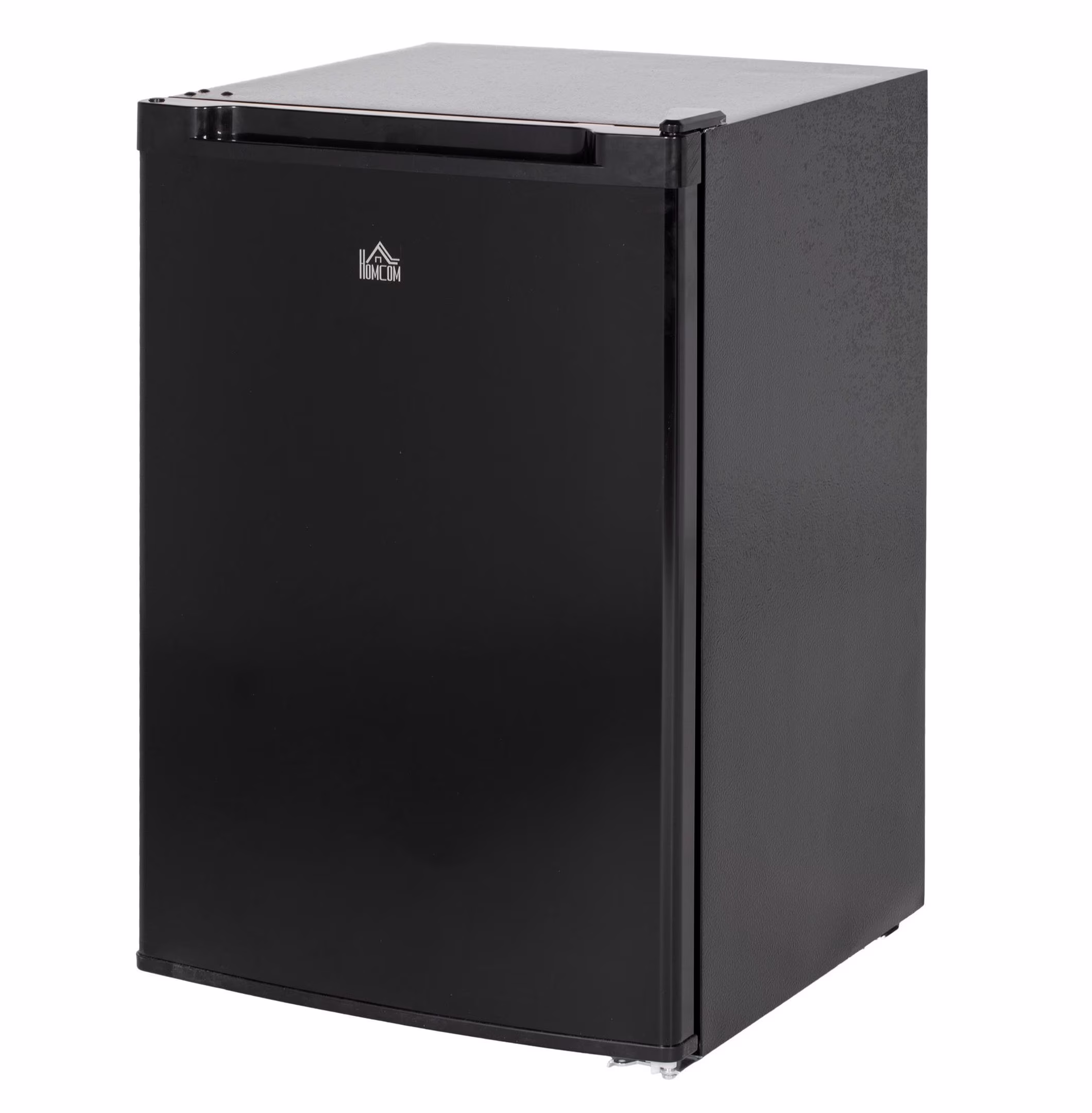 3 Cu Ft Upright Freezer Black Mini Freezer with Adjustable Thermostat Reversible Door for Apartment, Dorm, Office