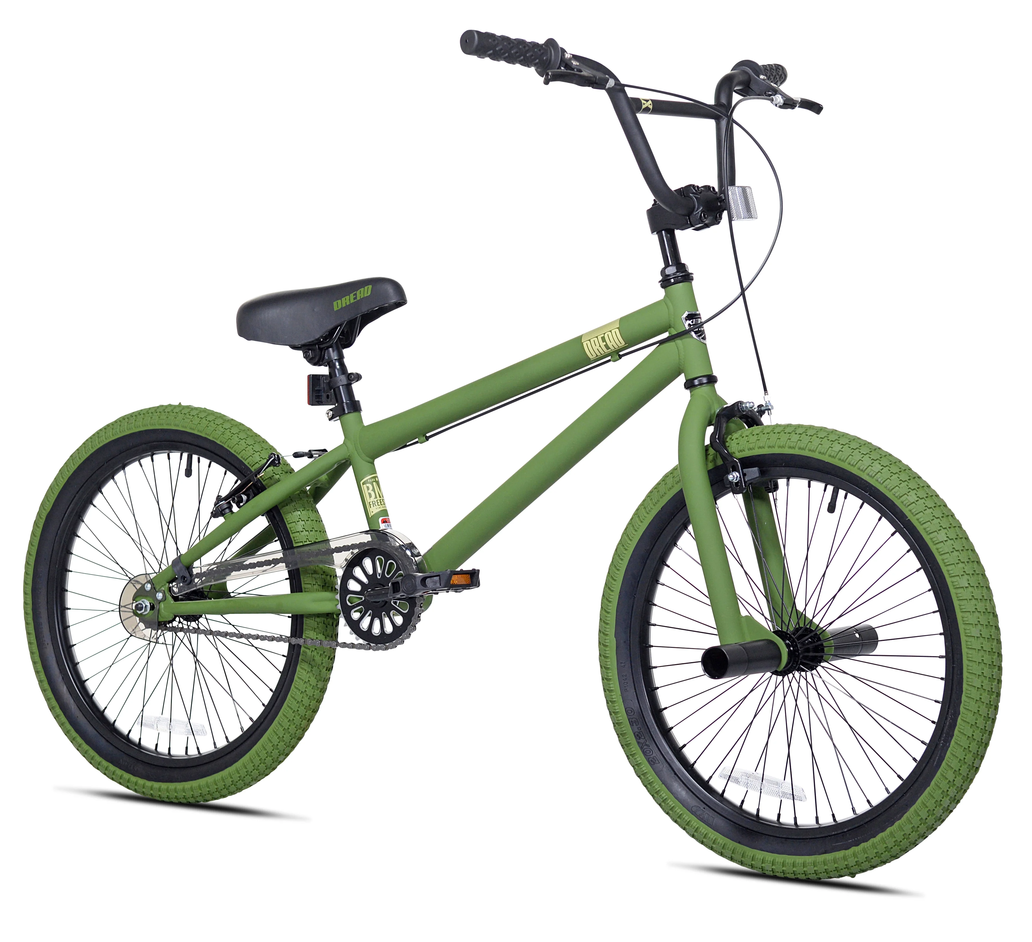 20" Dread Boy's BMX Bike, Army Green
