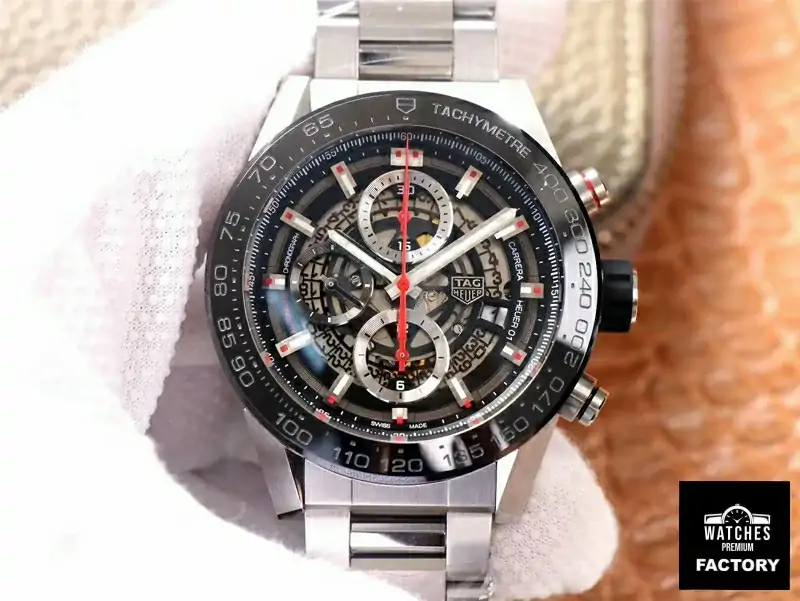 TAG Heuer Carrera CAR2A1W.BA0703 XF Factory Black Dial