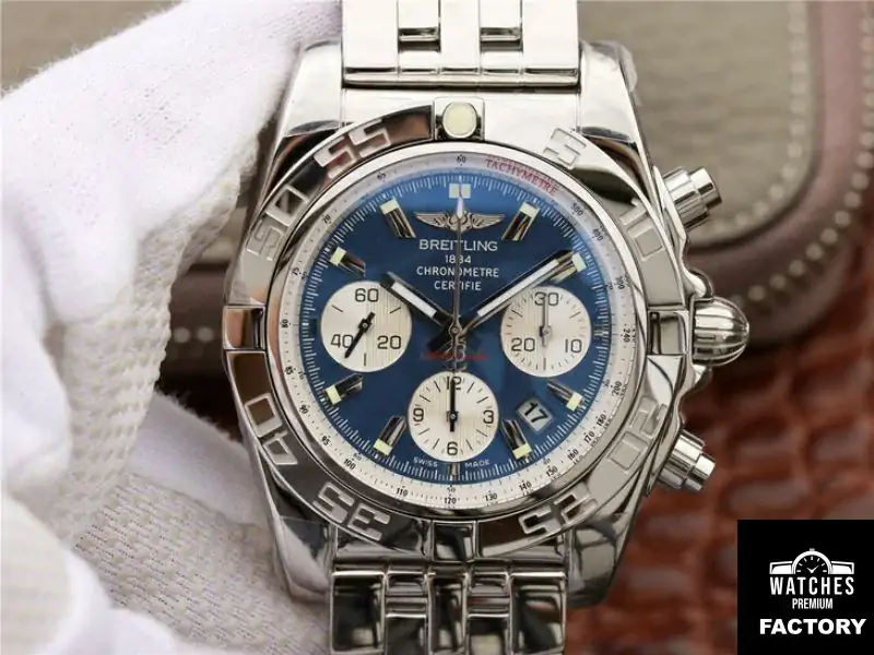 Breitling Chronomat 44MM AB011012 / C788 / 435X / A20BA.1 GF Factory Blue Dial