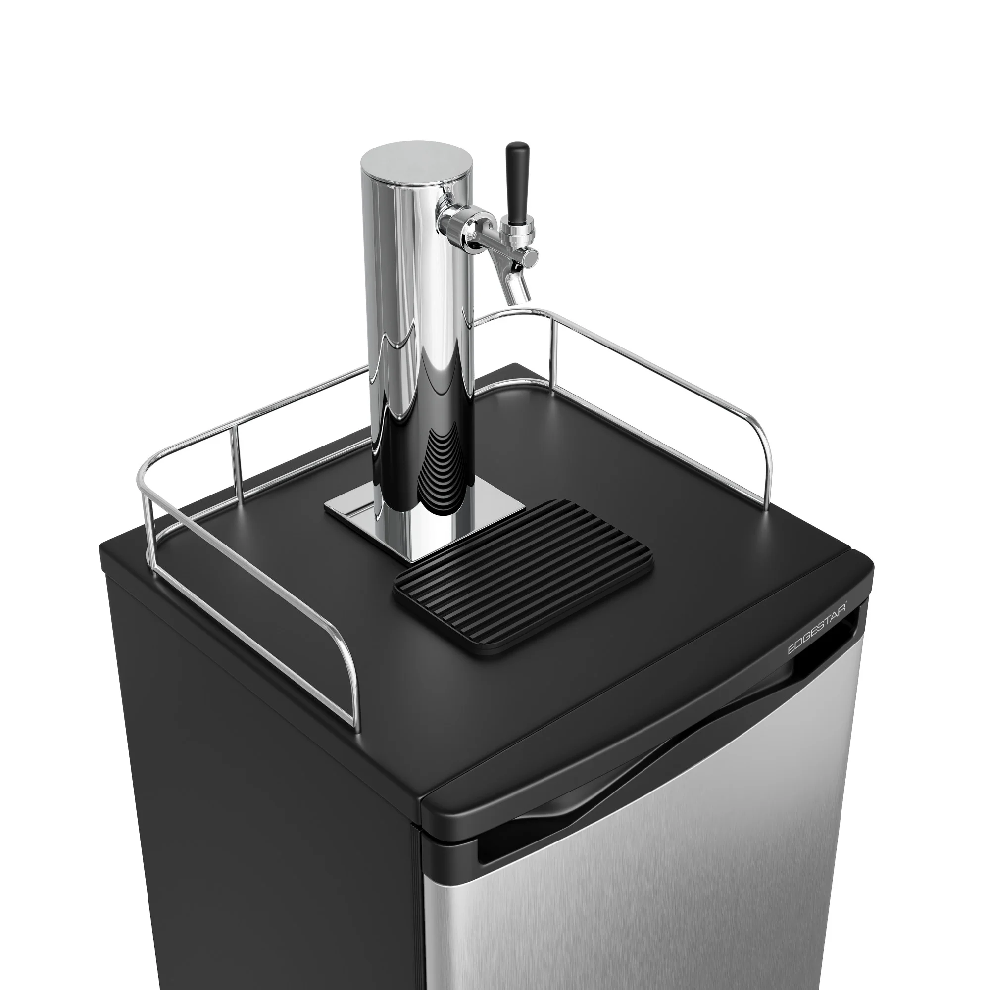 Kc2000twin 20" Wide Dual Tap Kegerator For Full Size Kegs Stainless Steel(Dual Tap) - Image 9