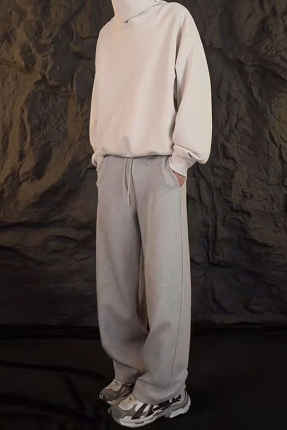 Men’s Drawstring Straight-Leg Sweatpants