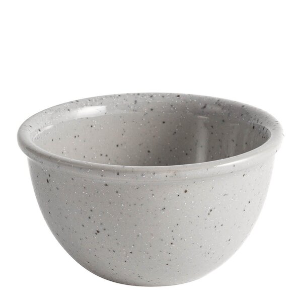 Granite White skål 6x10 cm lys grå