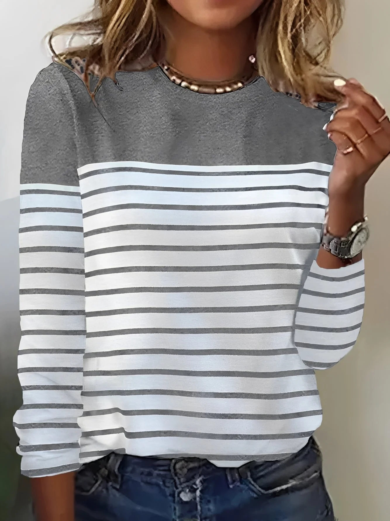 Samantha - Chemise à Manches Longues Femme - Élégante et Décontractée