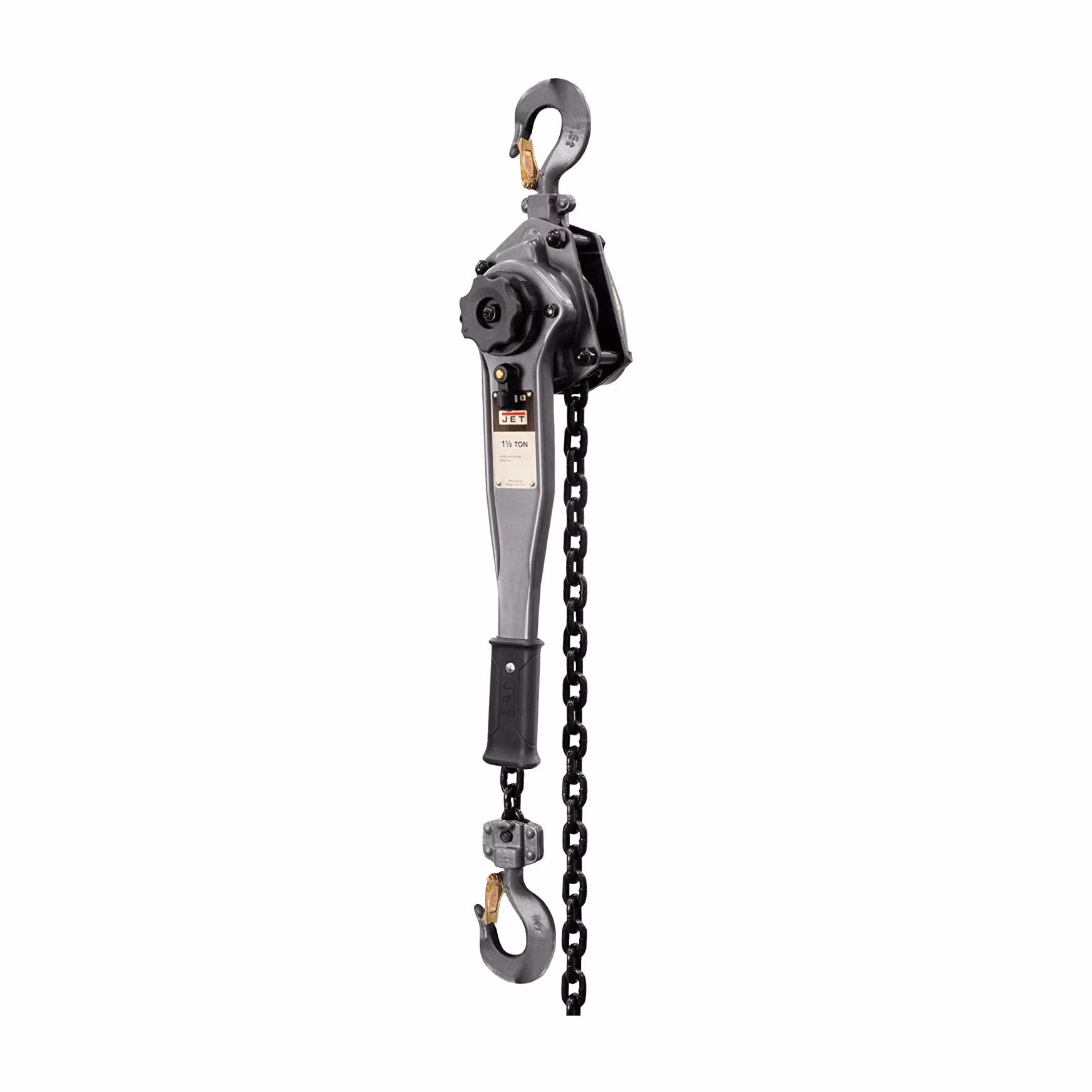 Jet Tools JLP - A Series 1.5 Ton Capacity Puller Hoist 20 Foot Lift with Hooks
