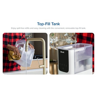 Levoit 4.5L Oasis Mist Smart Humidifier: Ultrasonic, Warm & Cool Mist, Bedroom Use, 300-500 sq. ft., No Filter Needed