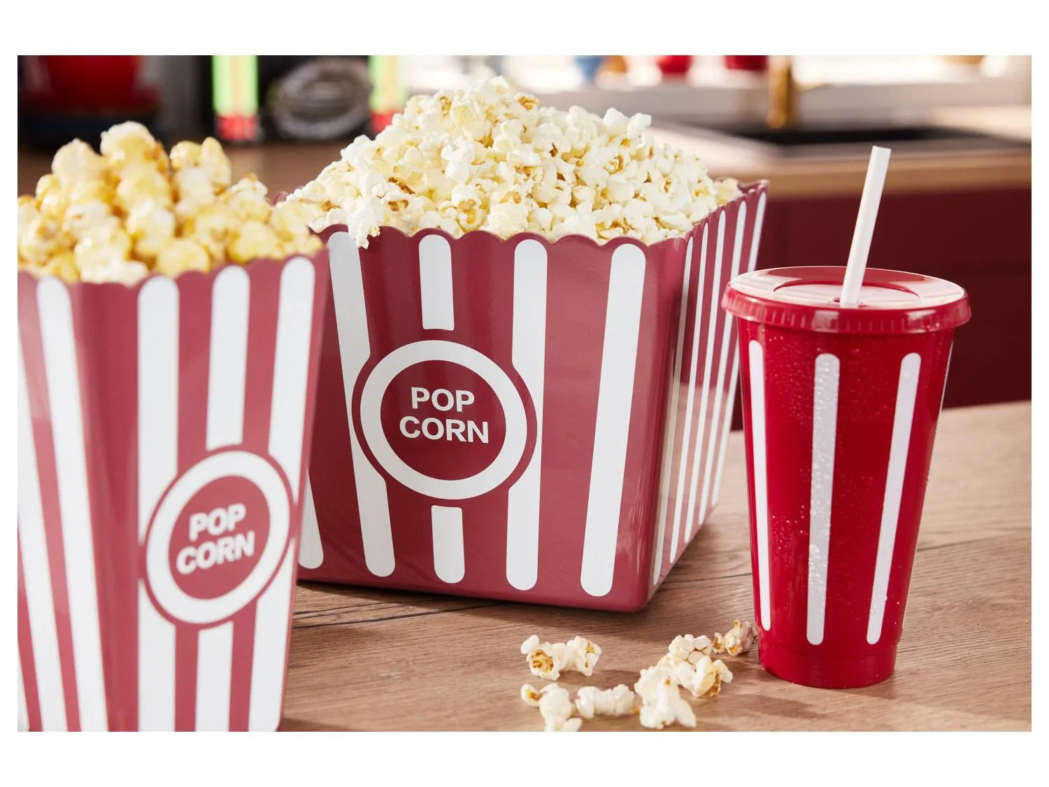 LIVARNO home Seaux ou pots  pop corn ou gobelets