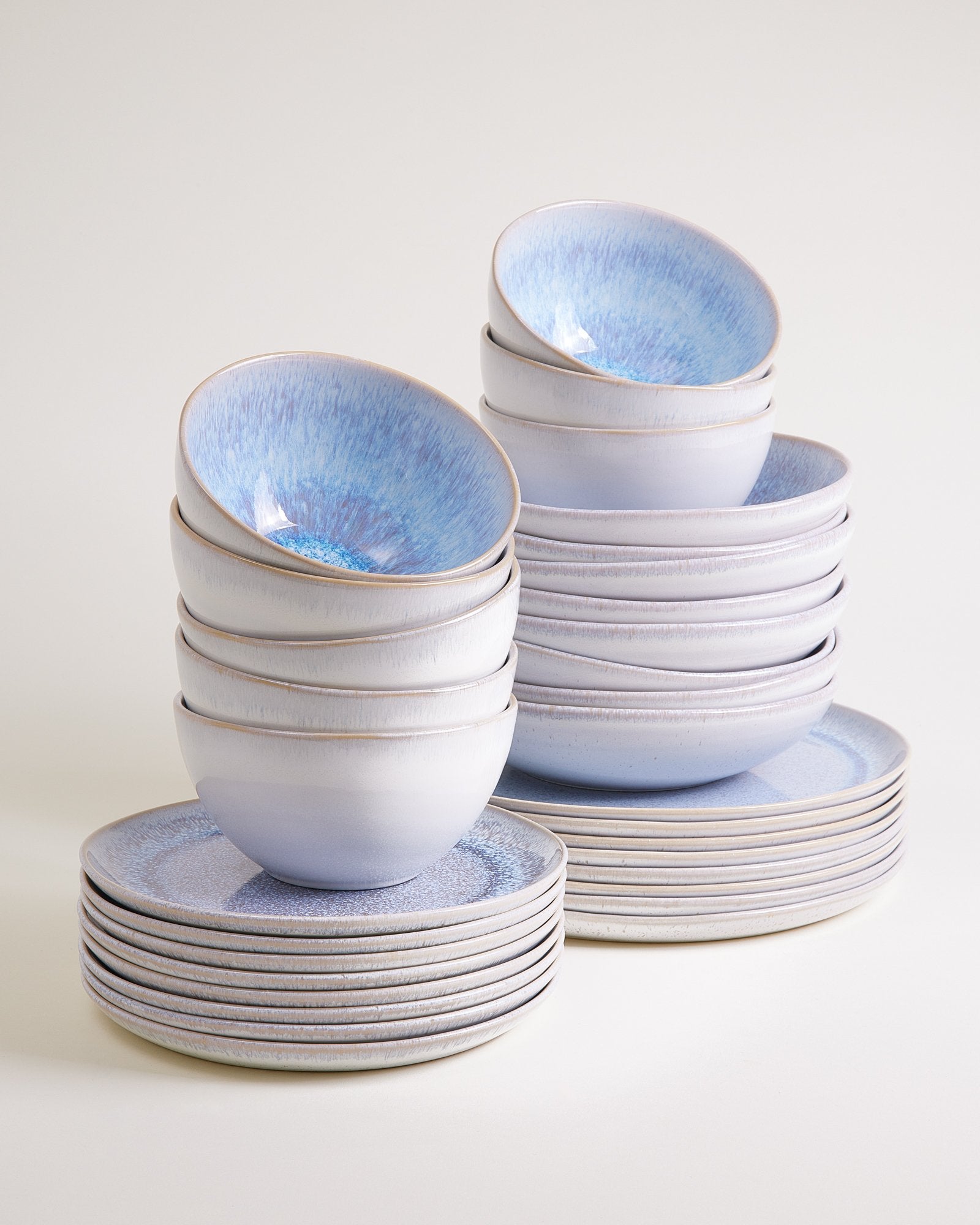 MELIDES - TABLEWARE SET STONEBLUE 32 PIECES
