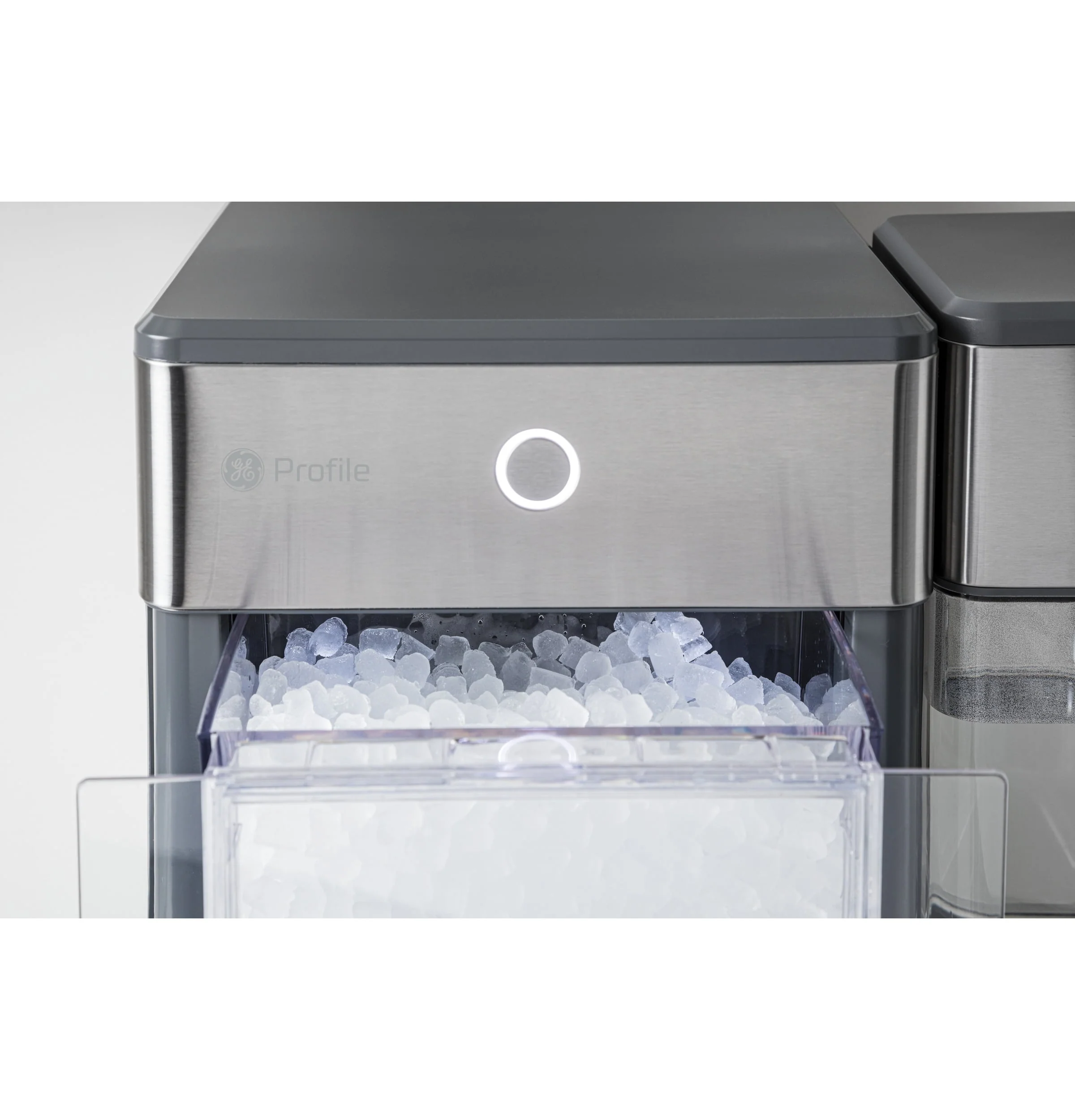 �?Opal�?Nugget Ice Maker with Side Tank, Countertop Icemaker, Stainless Steel - Image 9