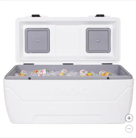 165-quart Maxcold Chest Cooler with Butterfly Quick Access Hatch - Image 6