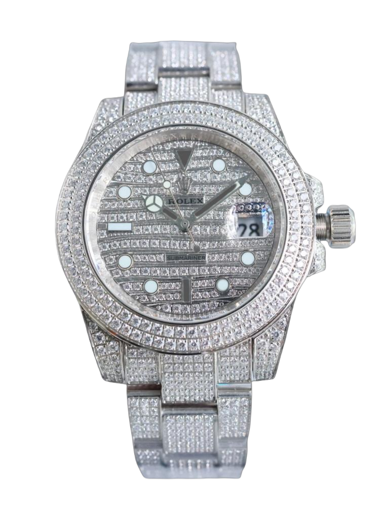 Rolex Submariner 116610LN Diamond Clad