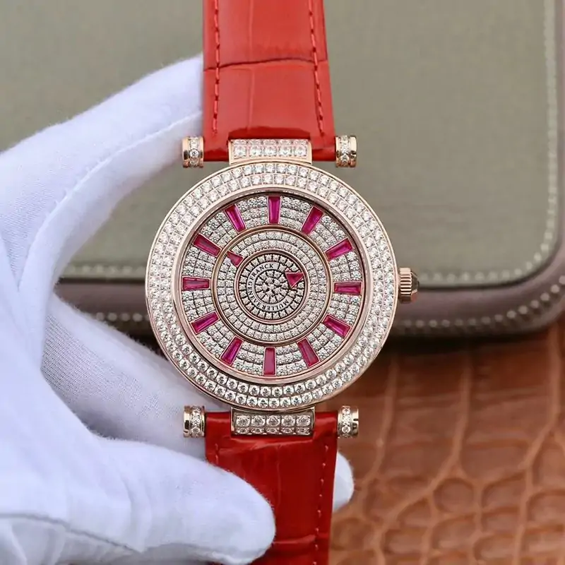 Franck Muller Double Mystery DM42D2RCD GS Factory Rose Gold Diamond Dial