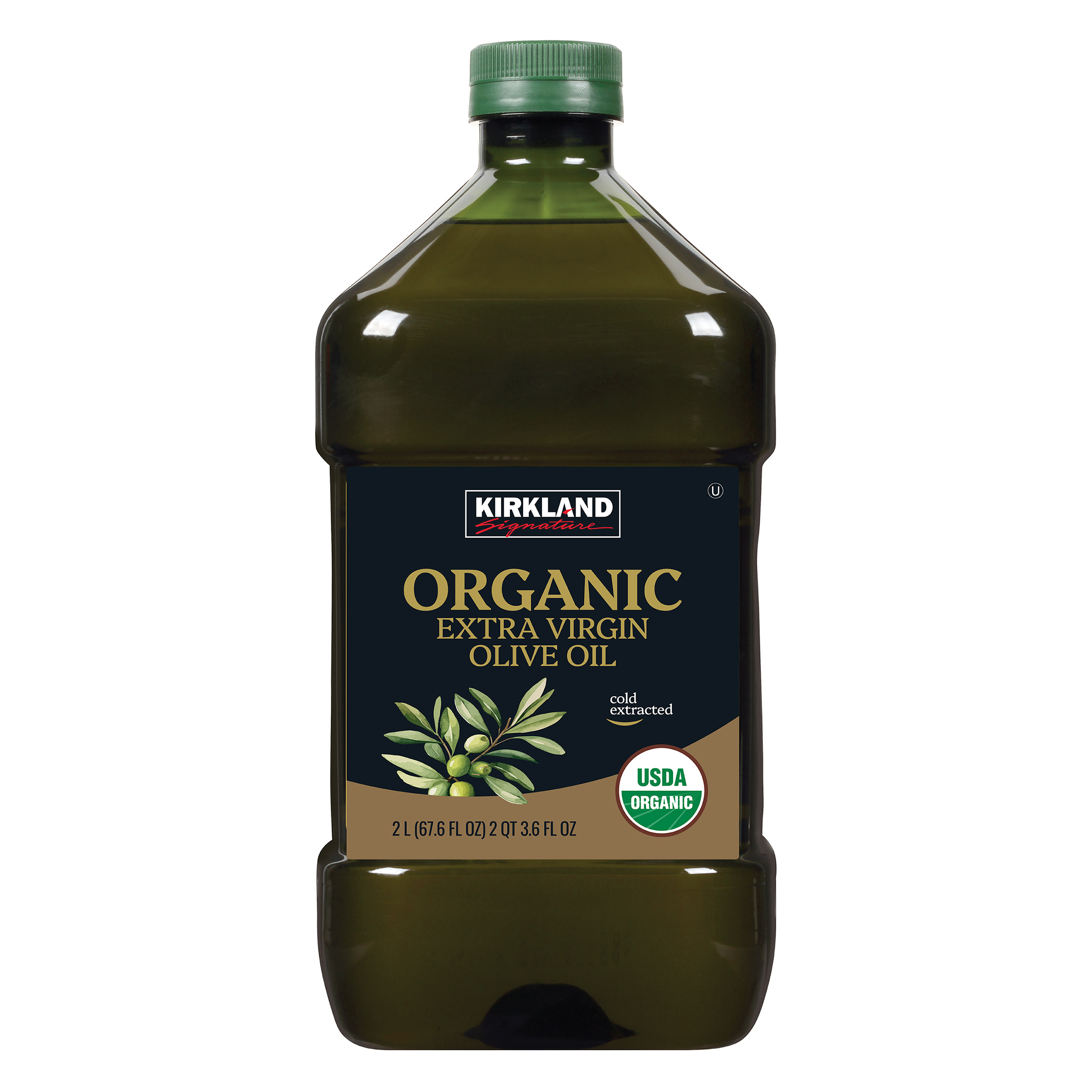 Organic Extra Virgin Olive Oil, 2 L