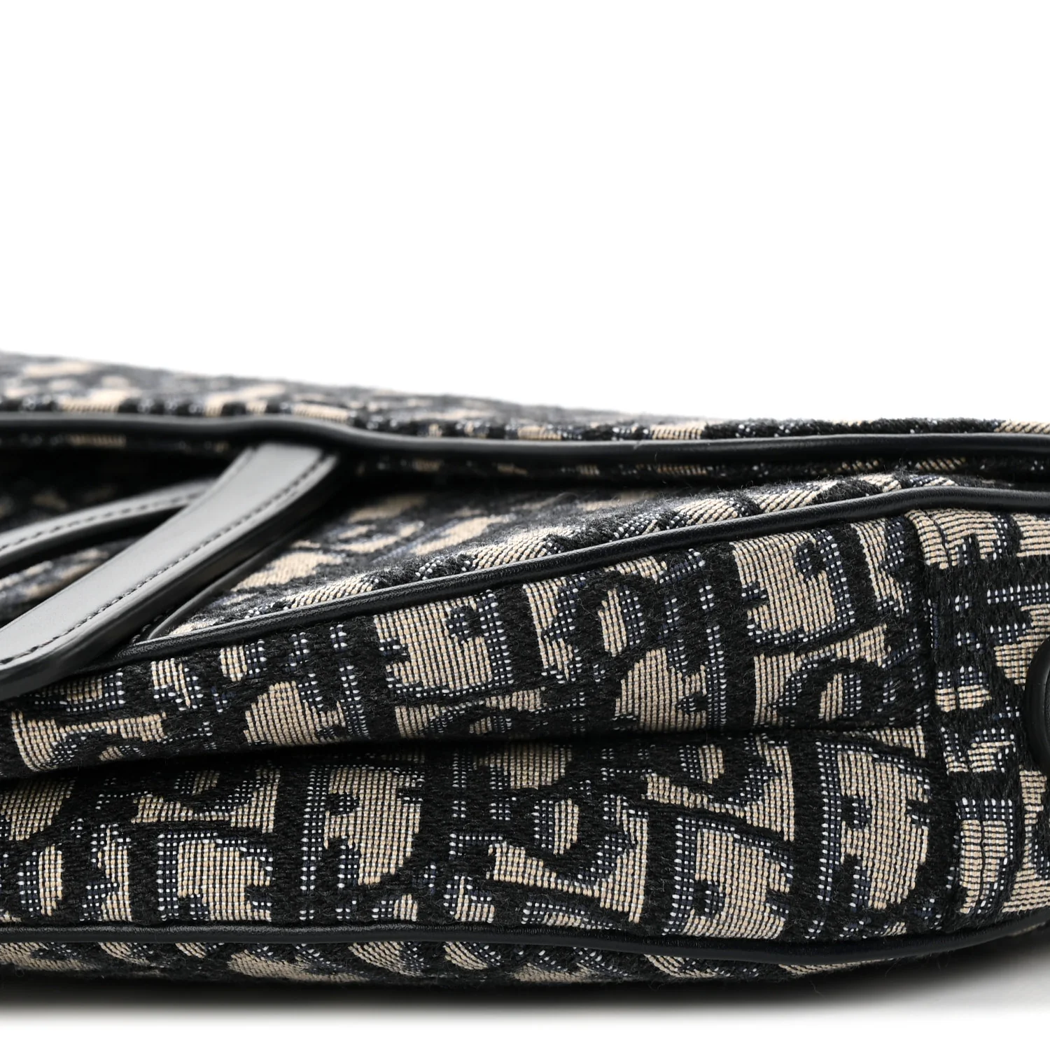 Oblique Saddle Bag Blue