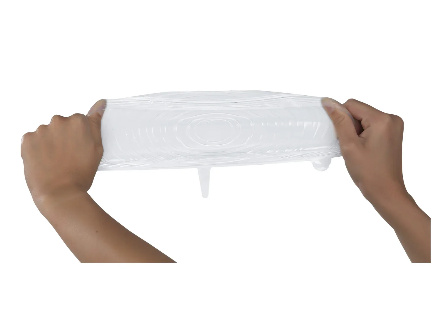 GOURMETmaxx Set de couvercles souples en silicone, 12 pices
