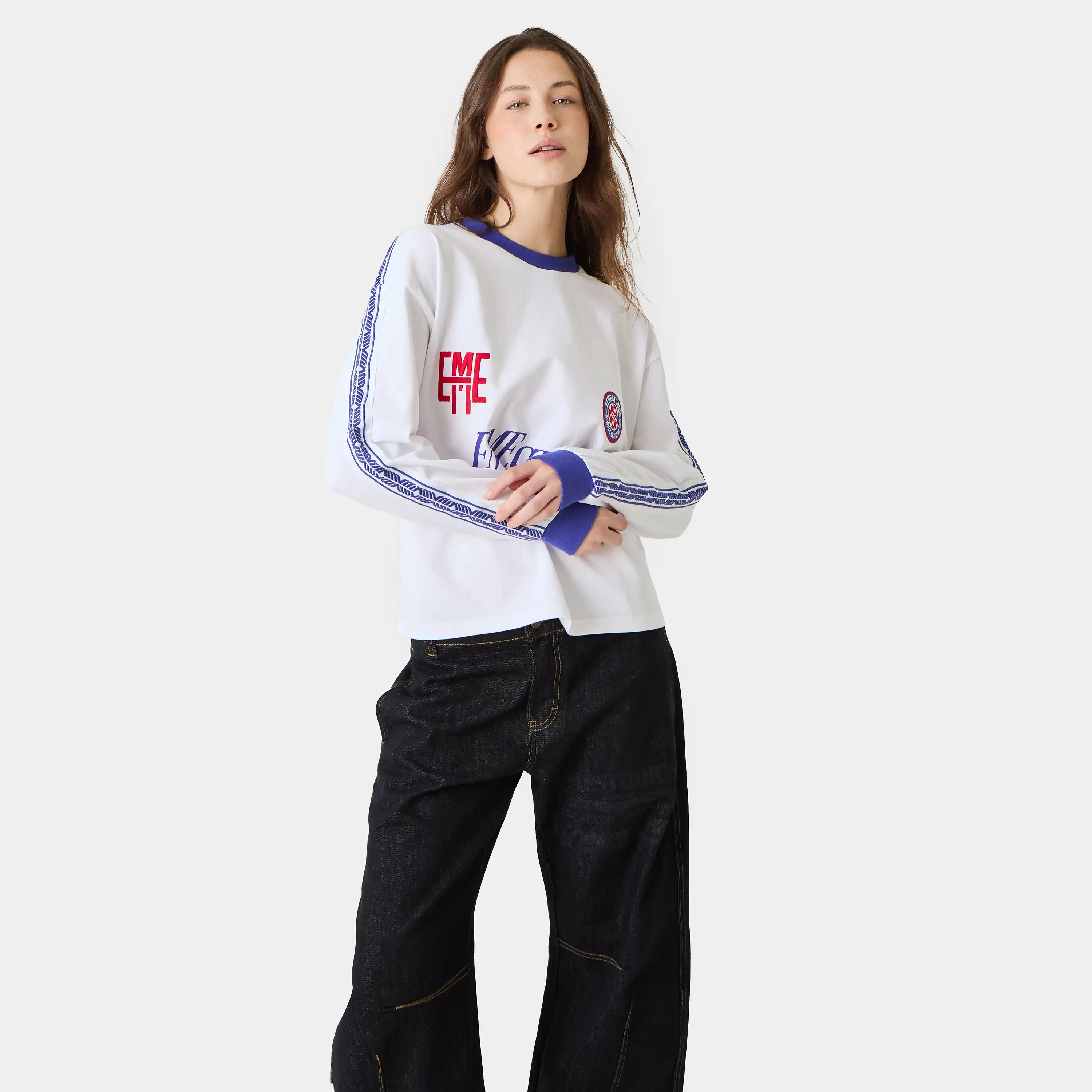 Team Pearl Oversized Long Sleeve