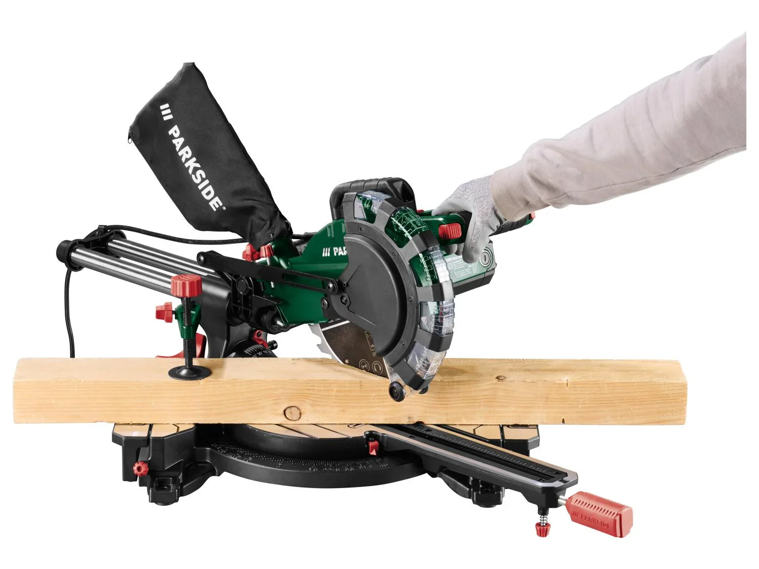 PARKSIDE Scie  onglet radiale PZKS 2000 C3, 210 mm, 2000 W