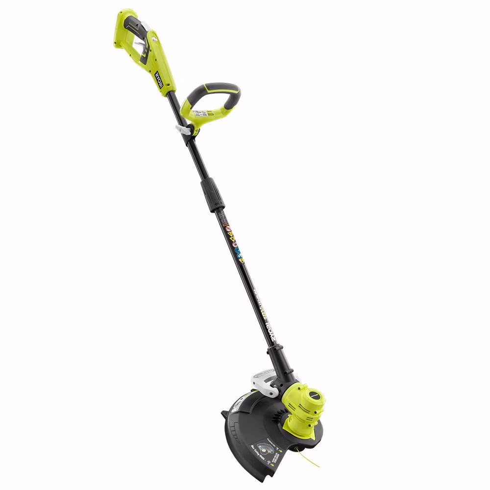 Ryobi 18 - Volt ONE+ Straight Shaft String Trimmer/Edger, Lightweight Design 10, 12 in