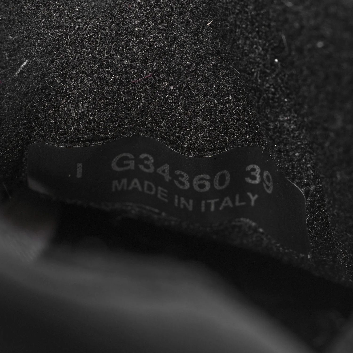 Nylon Calfskin Suede CC Sneakers 39 Black