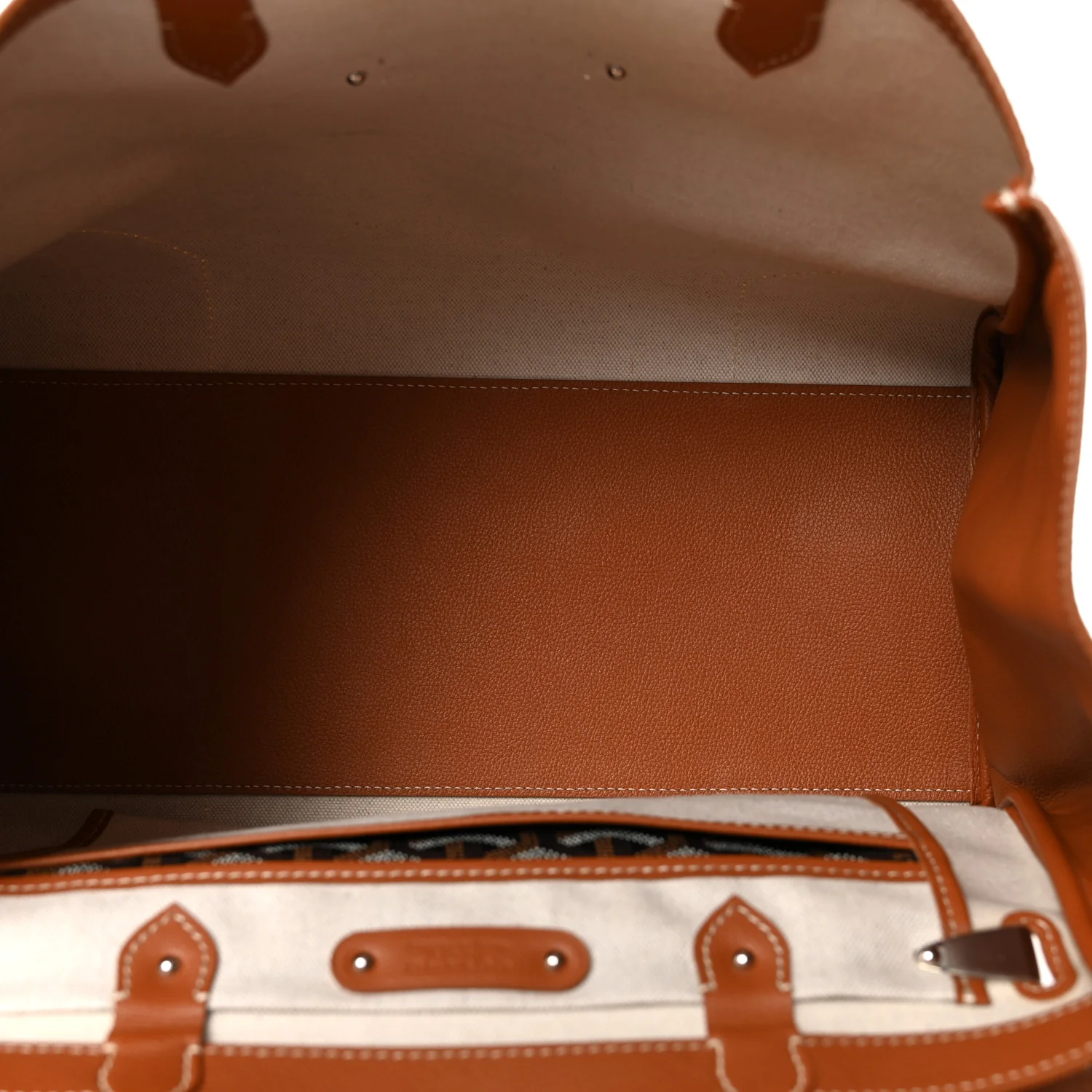 Goyardine Saigon Tote Black Gold
