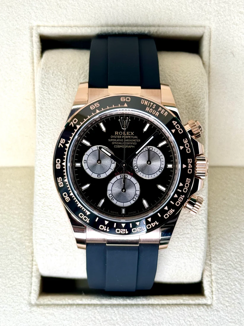 [Super Clone]Rolex Cosmograph Daytona Black Ceramic Bezel Men's Watch m126515ln-0002