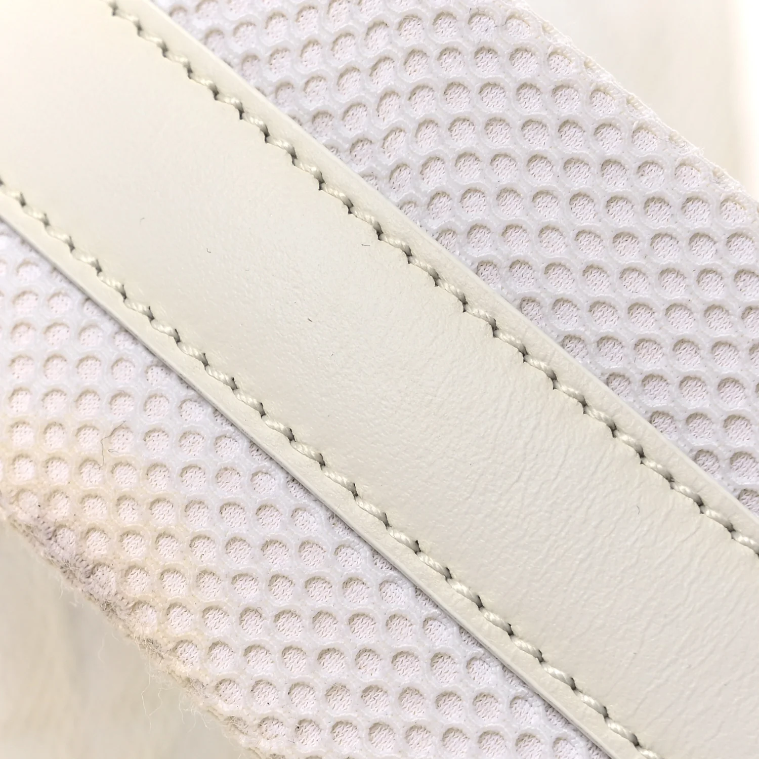 Macrocannage Technical Fabric Medium Lady Dior White