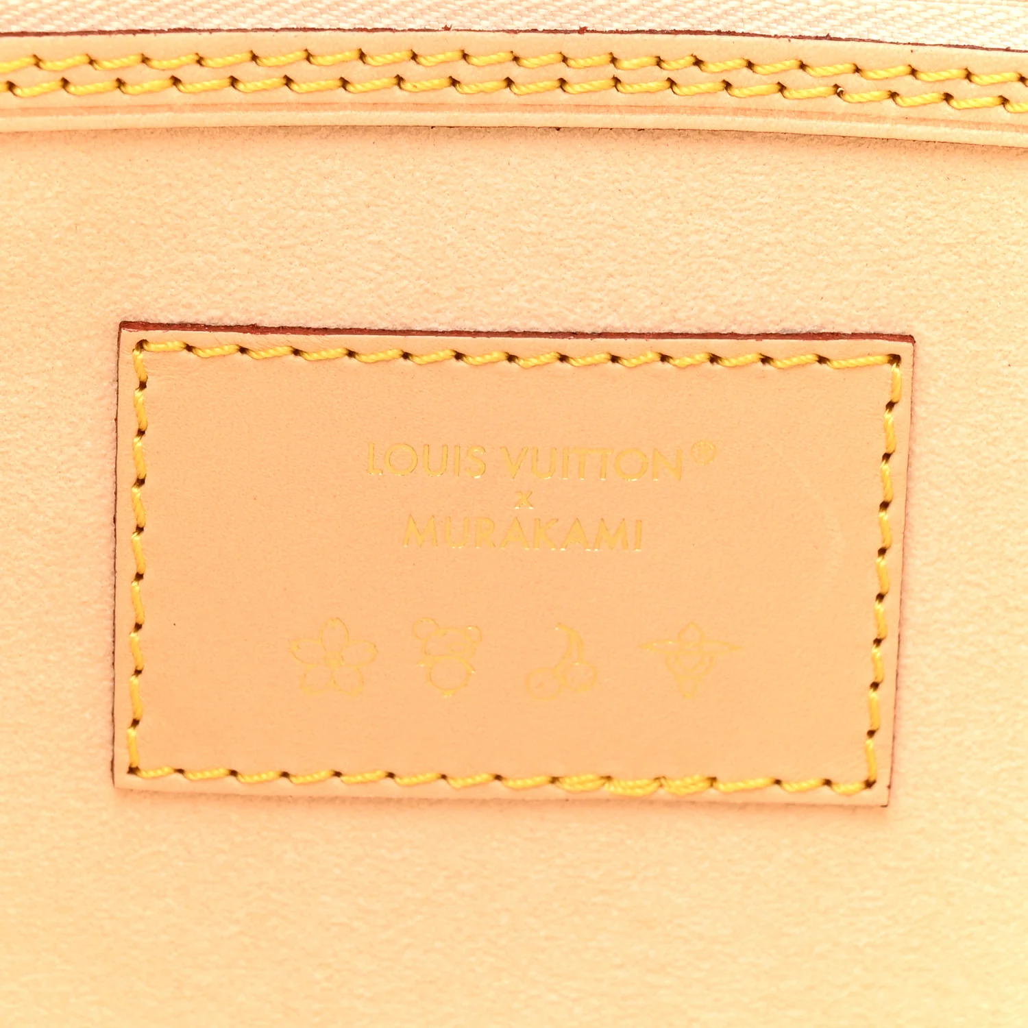 LV x TM Monogram Multicolor Neverfull MM White