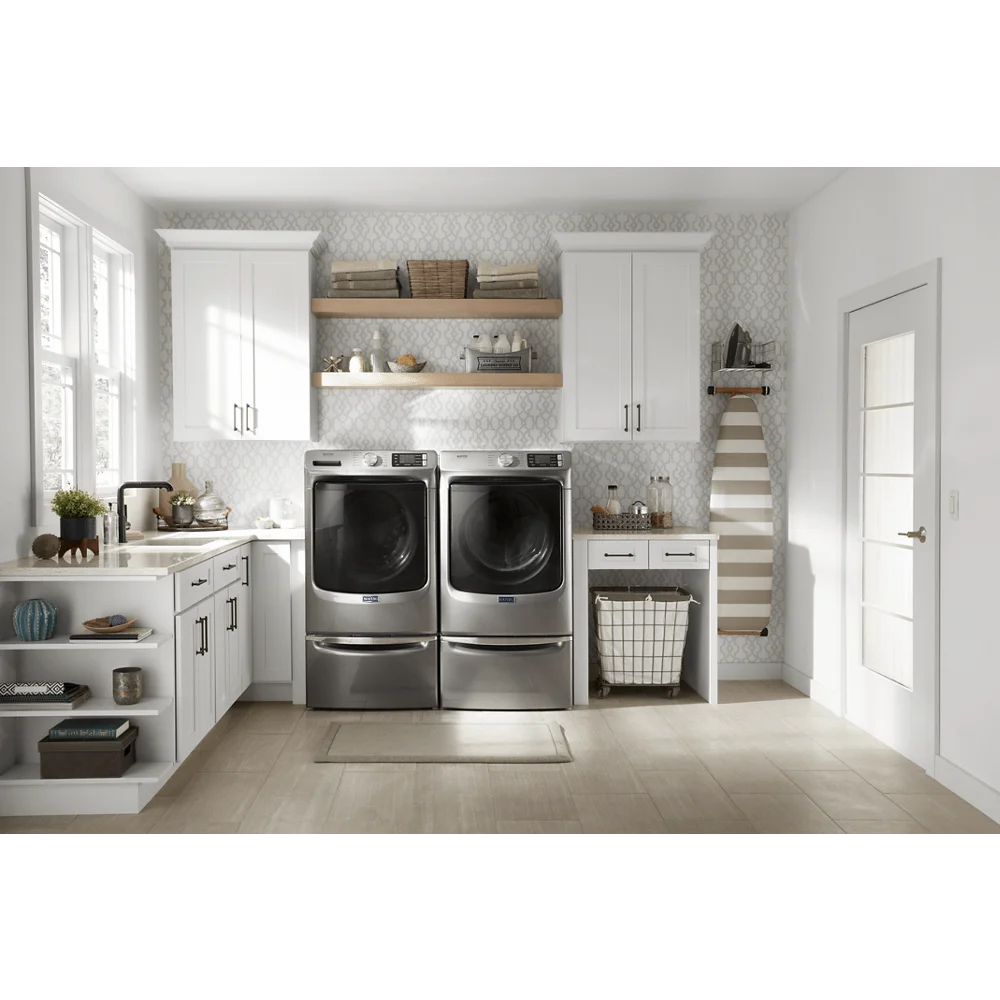 Med6630h 27" Wide 7 3 Cu Ft Energy Star Rated Electric Dryer Metallic Slate(Metallic slate) Image 6