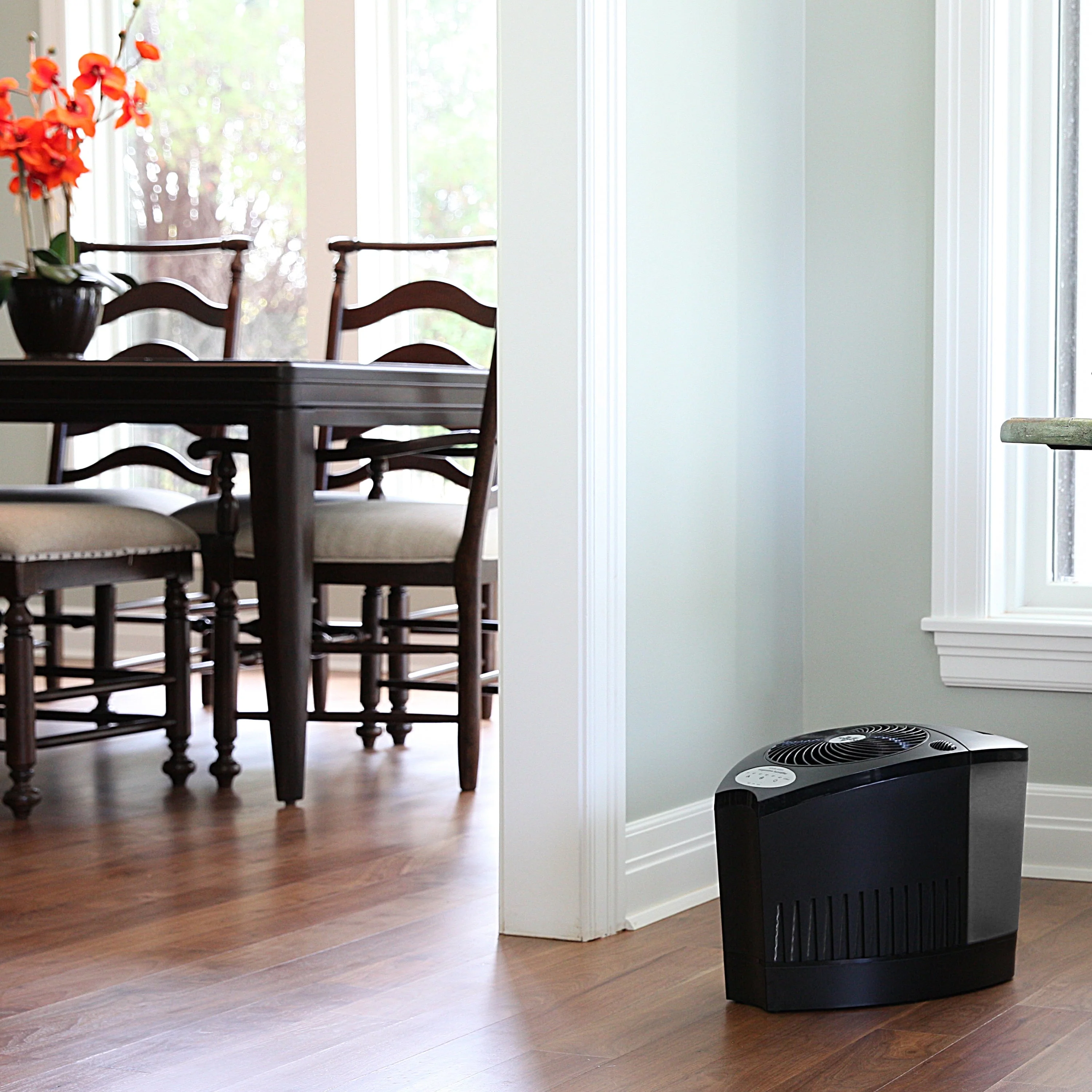 Evap3 Whole Room Evaporative Humidifier, 700 sq ft Coverage, Black Image 5