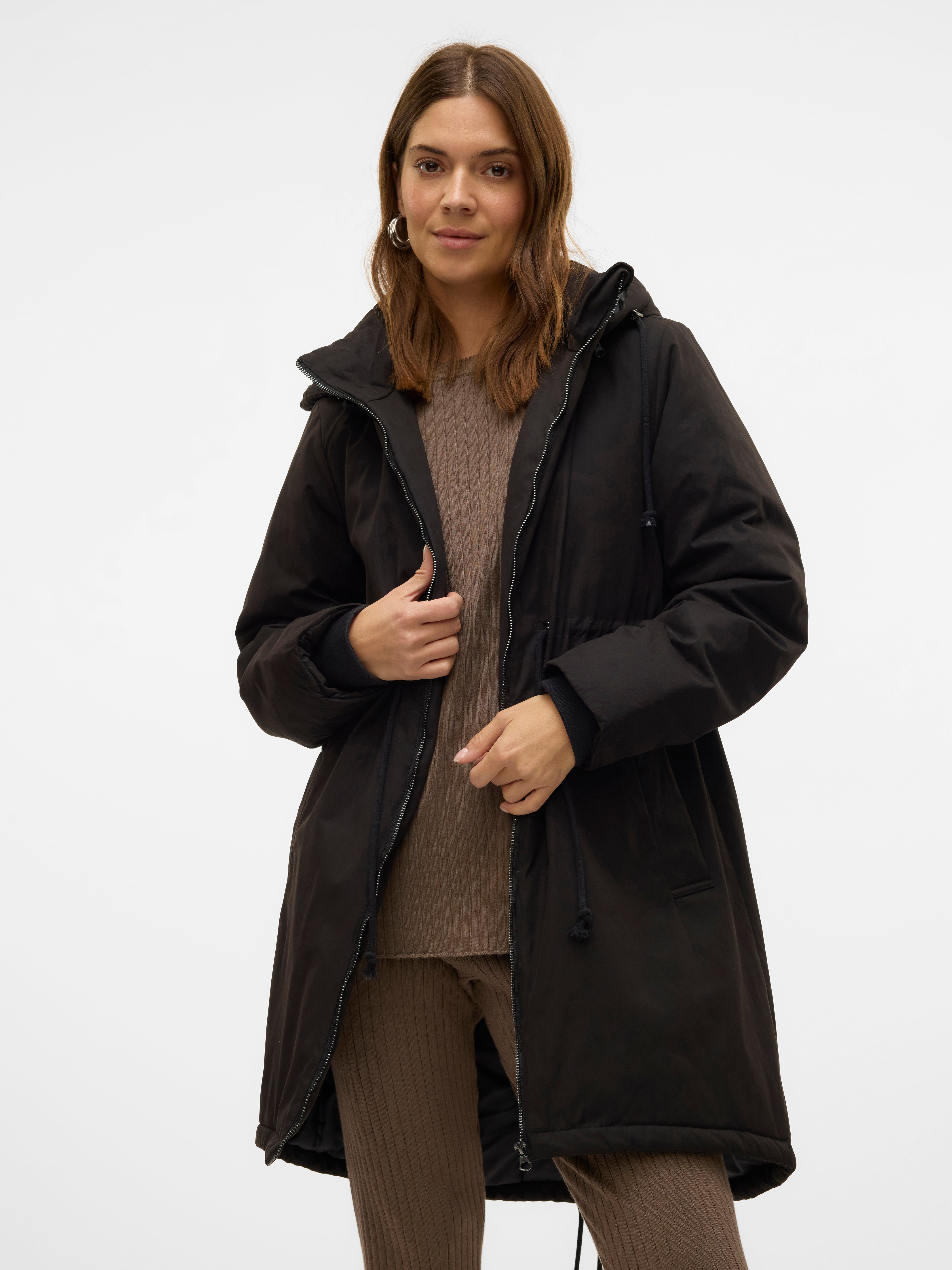VERO MODA® Hood with string regulation Coat
