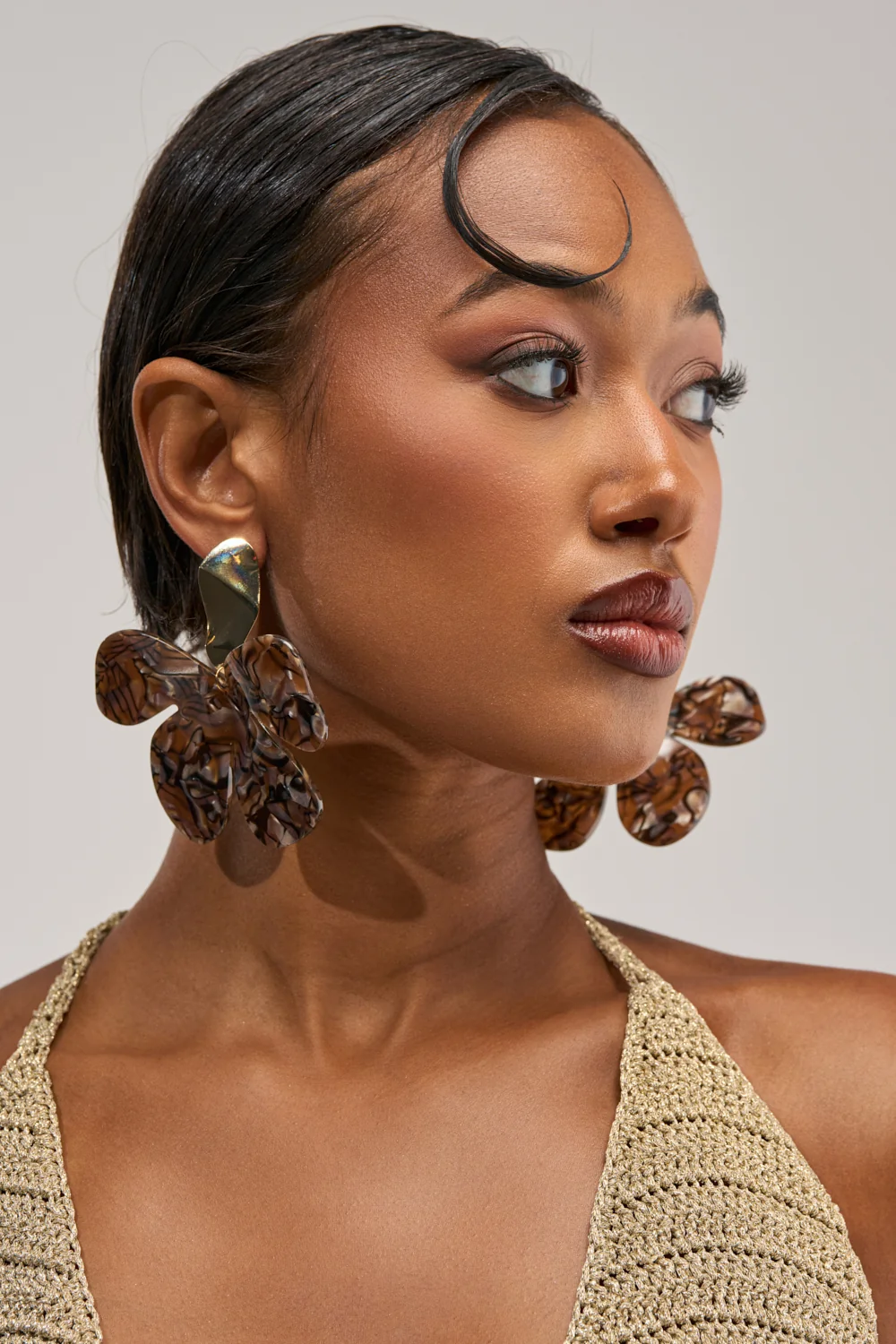 MIXED EMOTIONS FLOWER EARRING - Akira Store