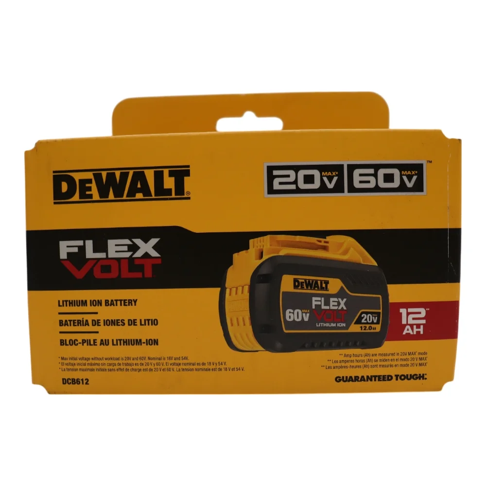Flexvolt 20V/60V Max 12 0Ah Battery (DCB612) Image 6